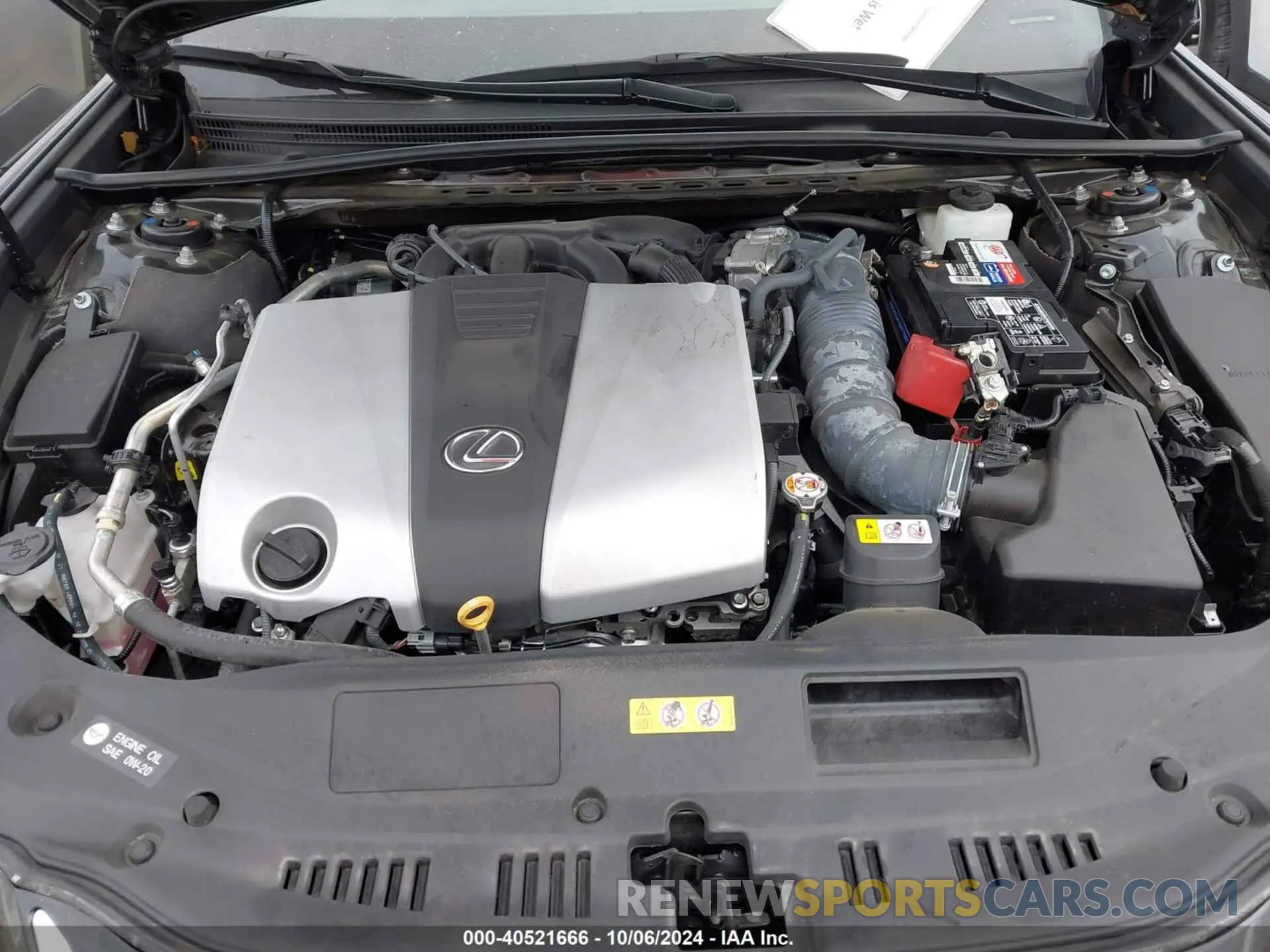 10 Photograph of a damaged car 58ACZ1B17PU139452 LEXUS ES 350 2023