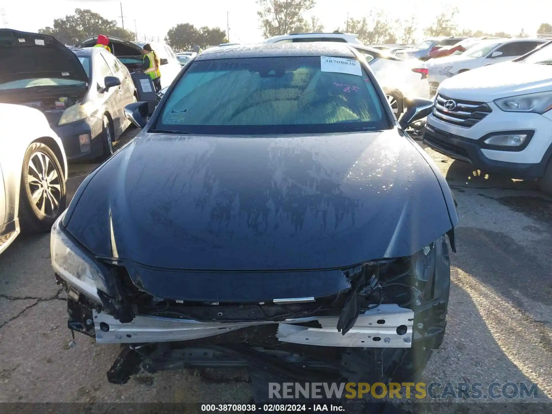 13 Photograph of a damaged car 58ADZ1B10PU148434 LEXUS ES 350 2023