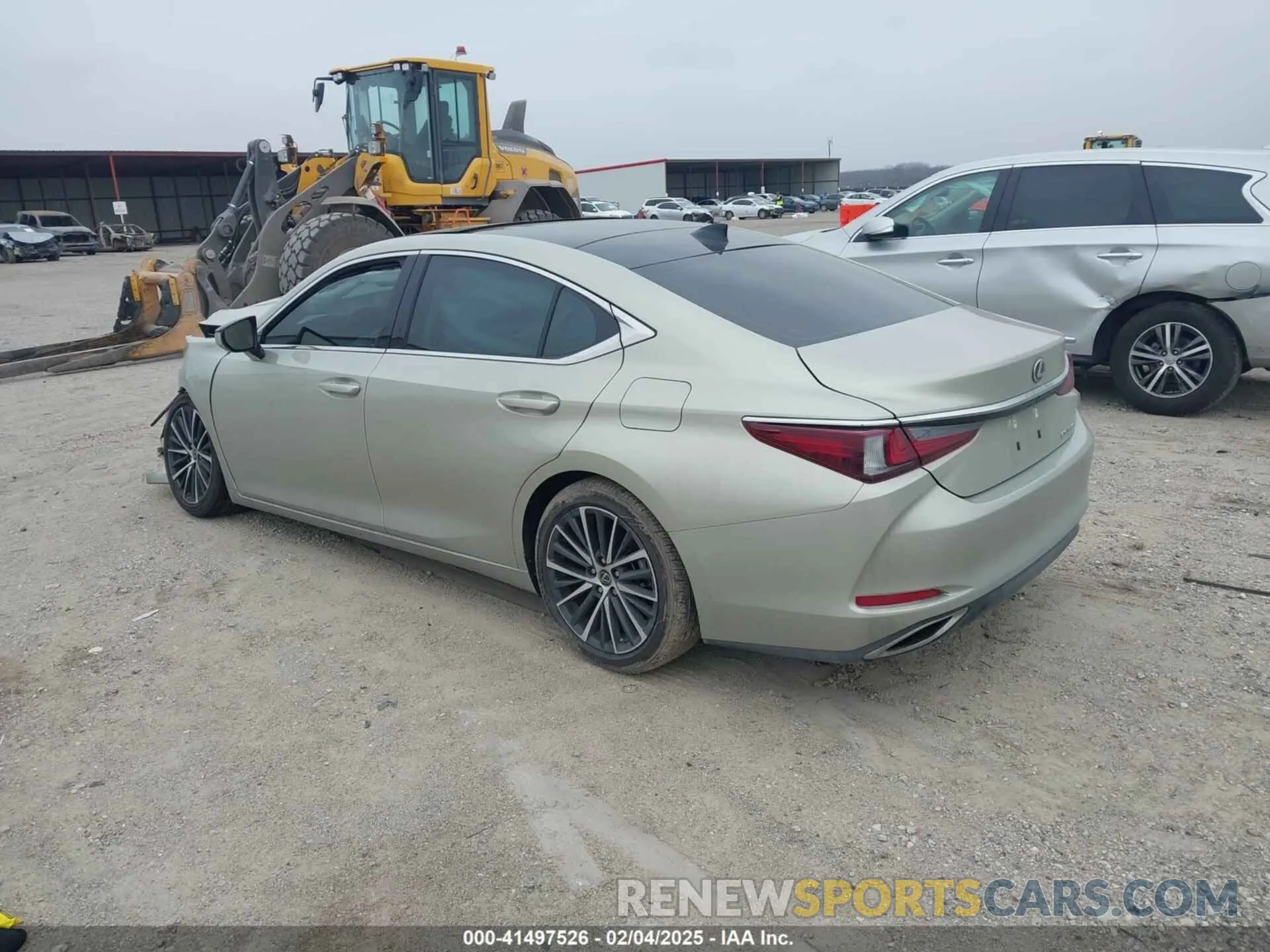 3 Photograph of a damaged car 58ADZ1B12PU140108 LEXUS ES 350 2023