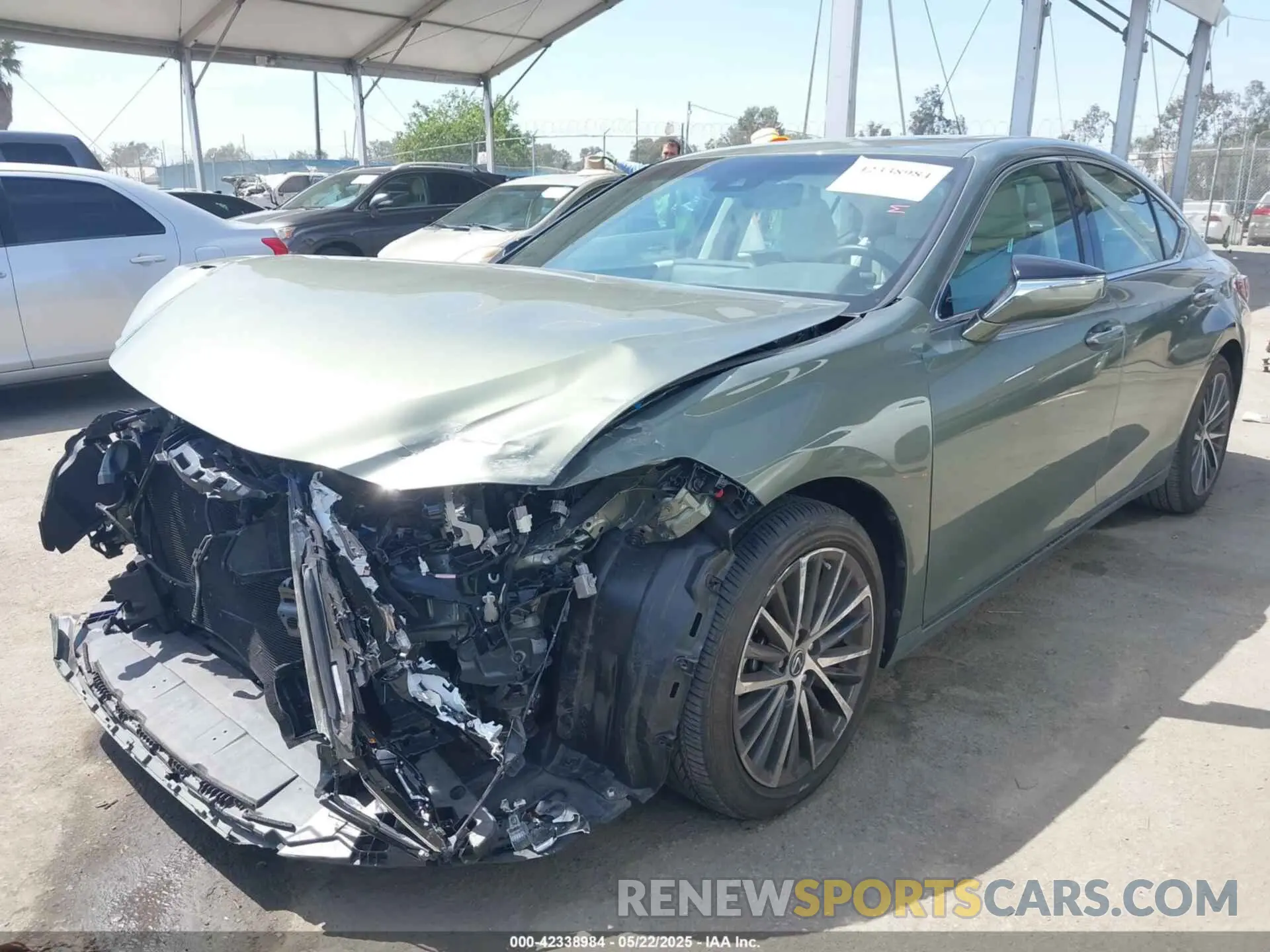 2 Photograph of a damaged car 58ADZ1B12PU159032 LEXUS ES 350 2023