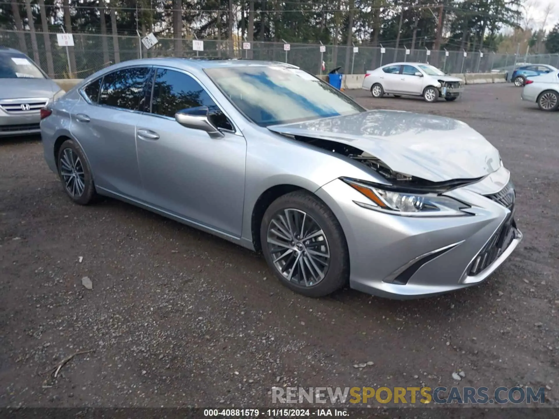 1 Photograph of a damaged car 58ADZ1B16PU143318 LEXUS ES 350 2023