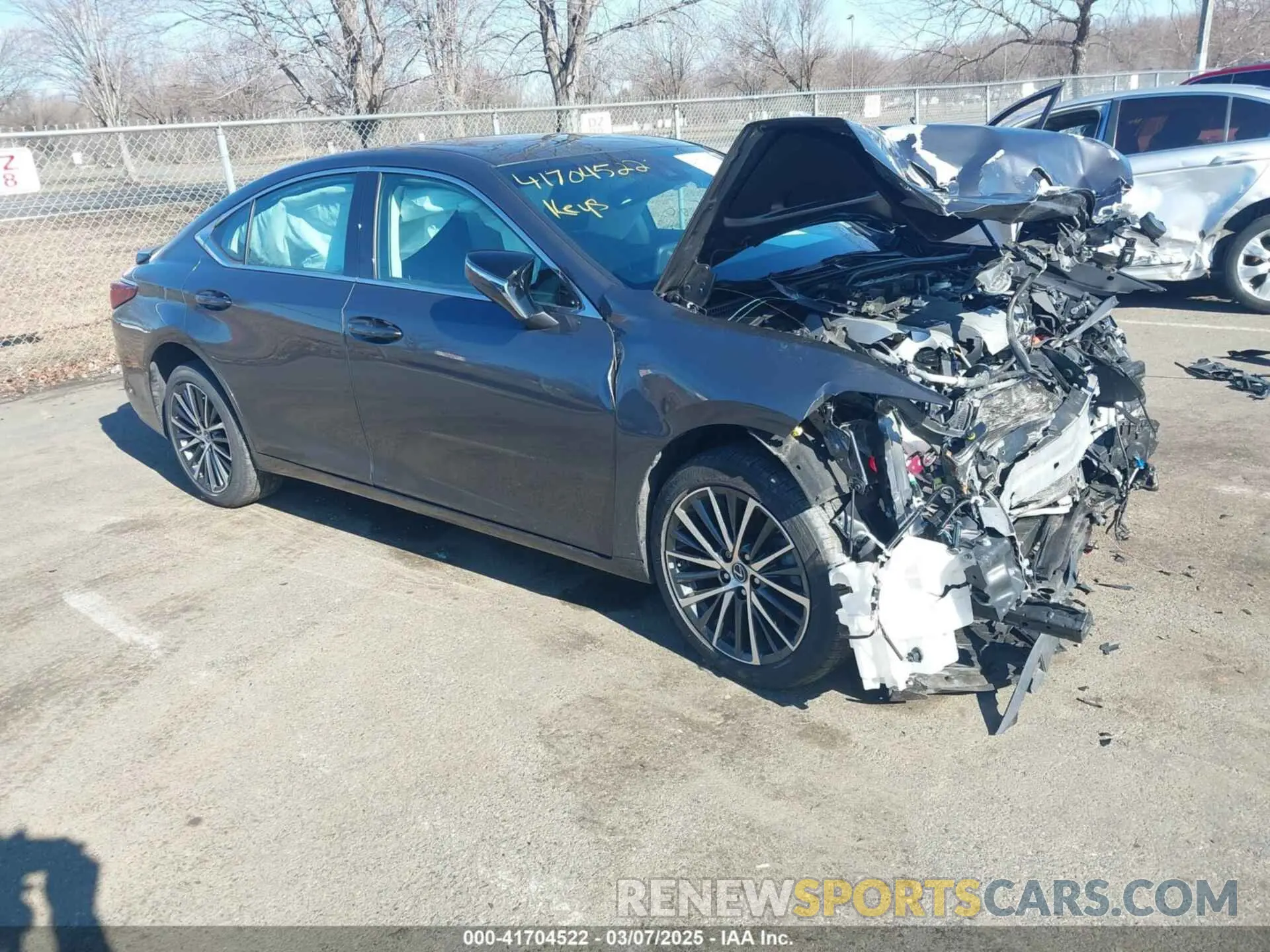 1 Photograph of a damaged car 58ADZ1B18PU159293 LEXUS ES 350 2023