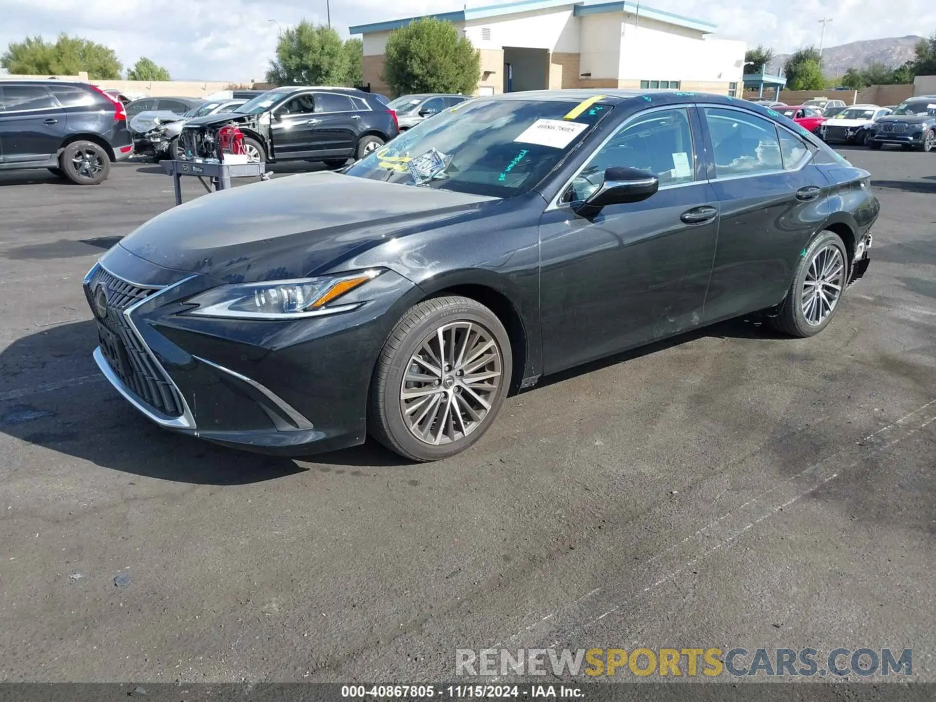 2 Photograph of a damaged car 58AEZ1B12PU146270 LEXUS ES 350 2023