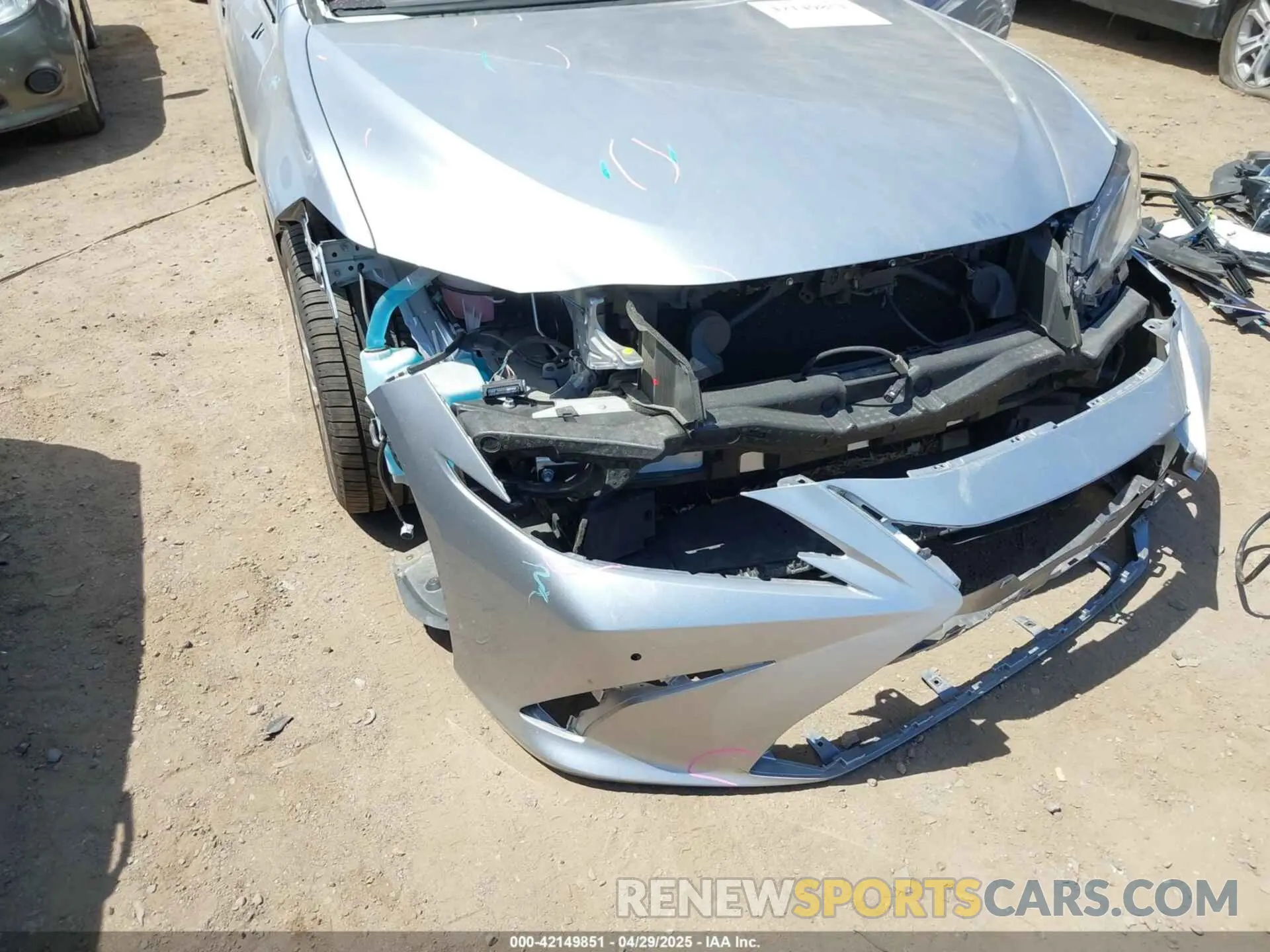 6 Photograph of a damaged car 58AFZ1B16PU148415 LEXUS ES 350 2023