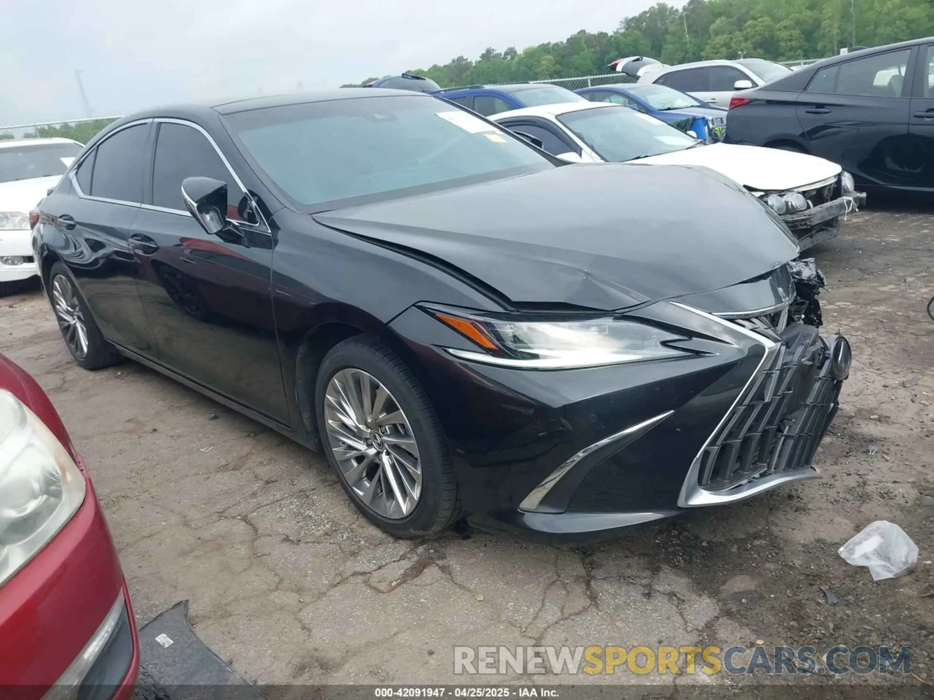 1 Photograph of a damaged car 58AFZ1B17PU150139 LEXUS ES 350 2023