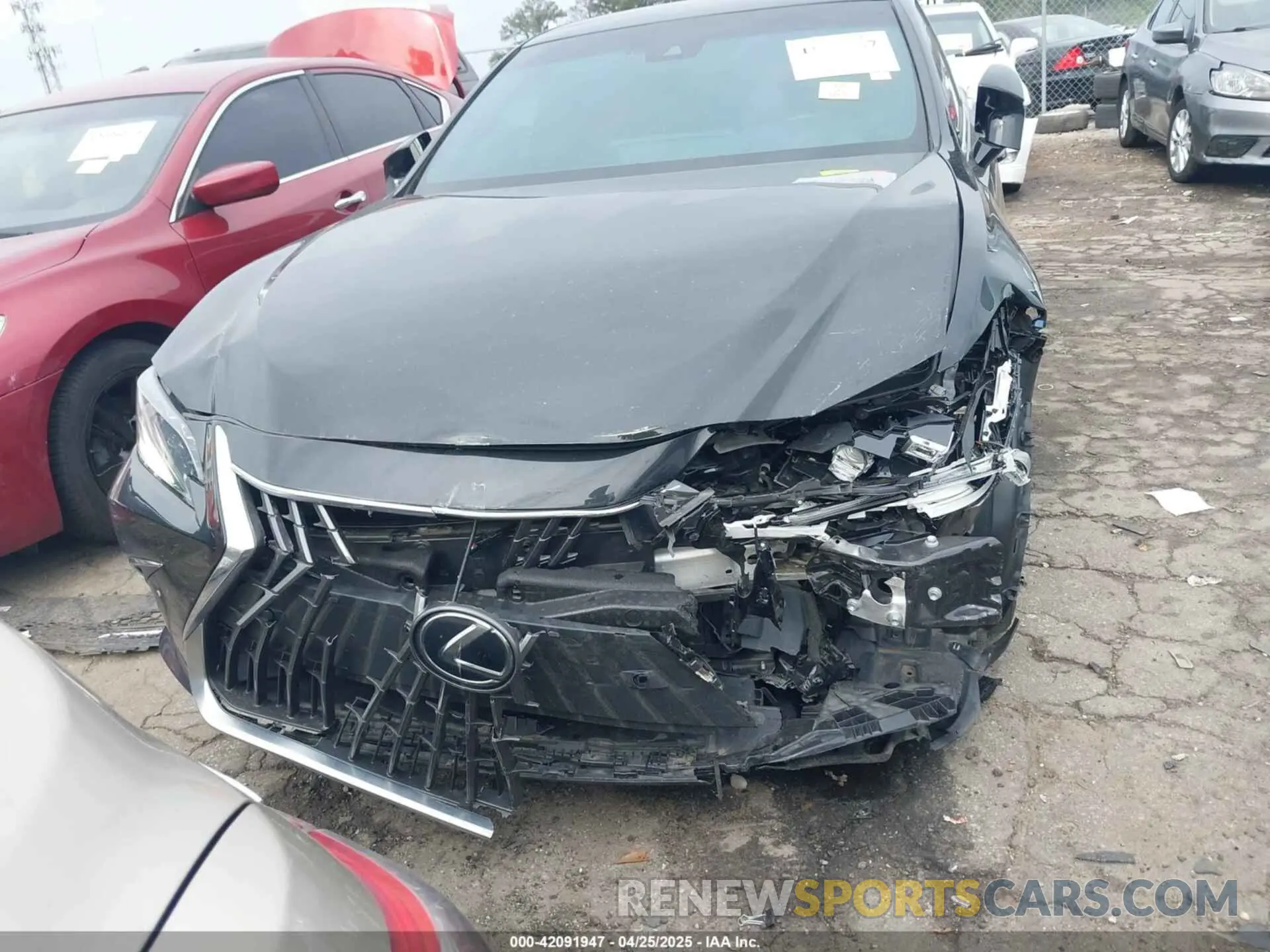 6 Photograph of a damaged car 58AFZ1B17PU150139 LEXUS ES 350 2023