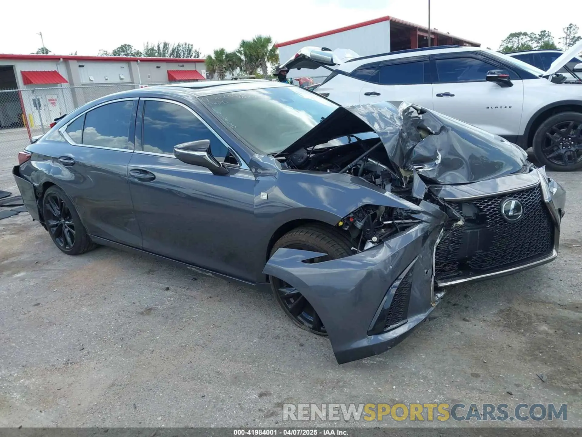 1 Photograph of a damaged car 58AJZ1B13PU151850 LEXUS ES 350 2023