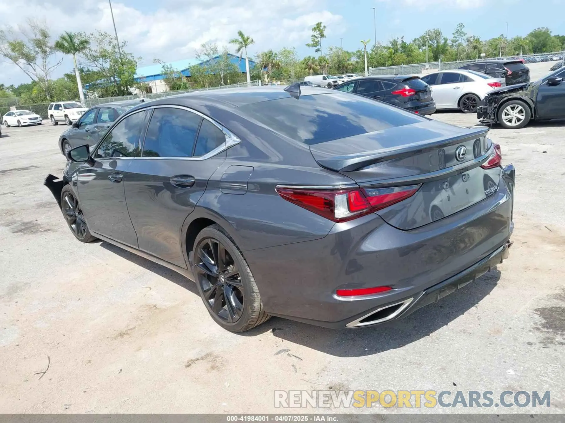 3 Photograph of a damaged car 58AJZ1B13PU151850 LEXUS ES 350 2023