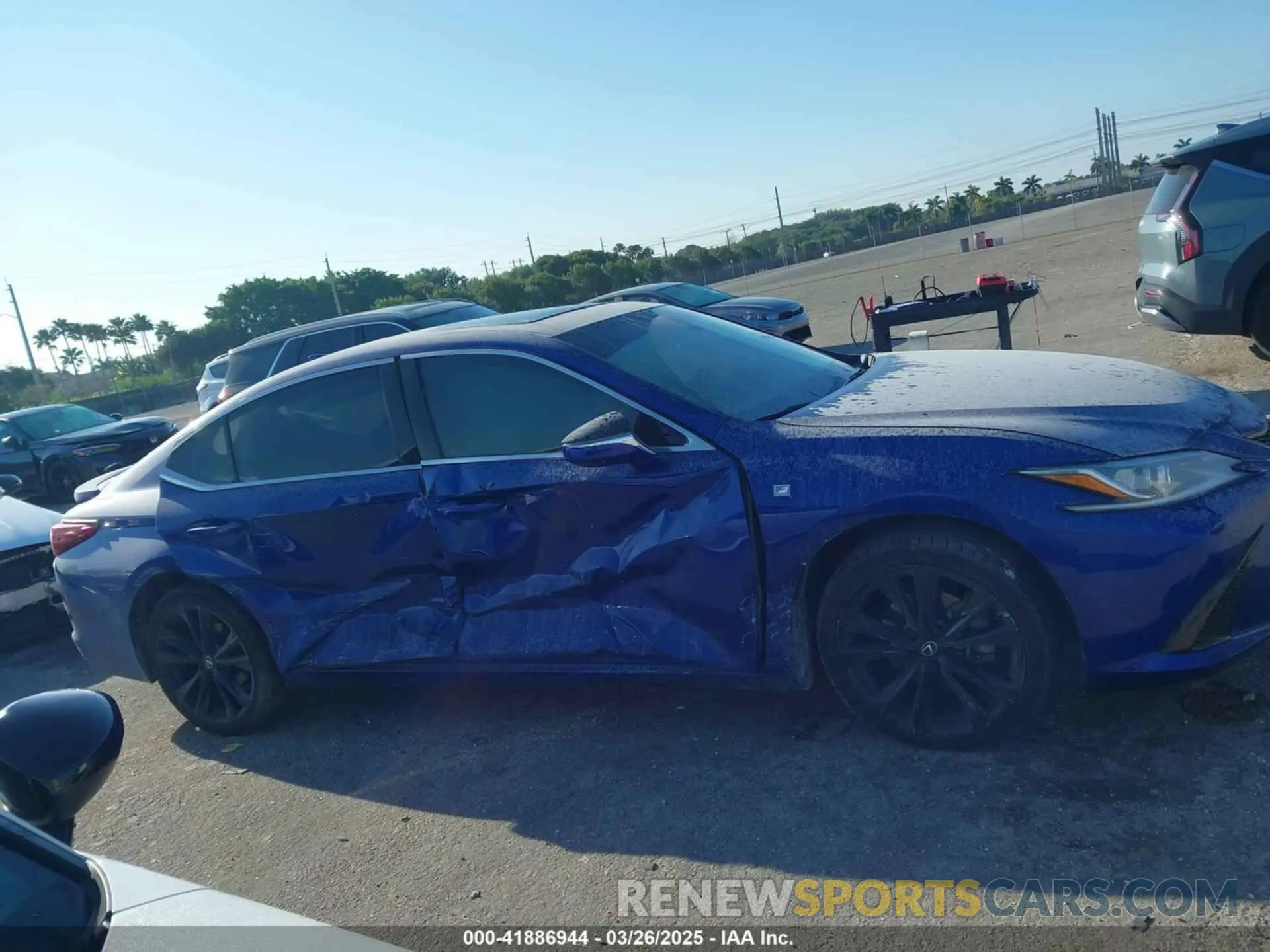 13 Photograph of a damaged car 58AJZ1B16PU160025 LEXUS ES 350 2023