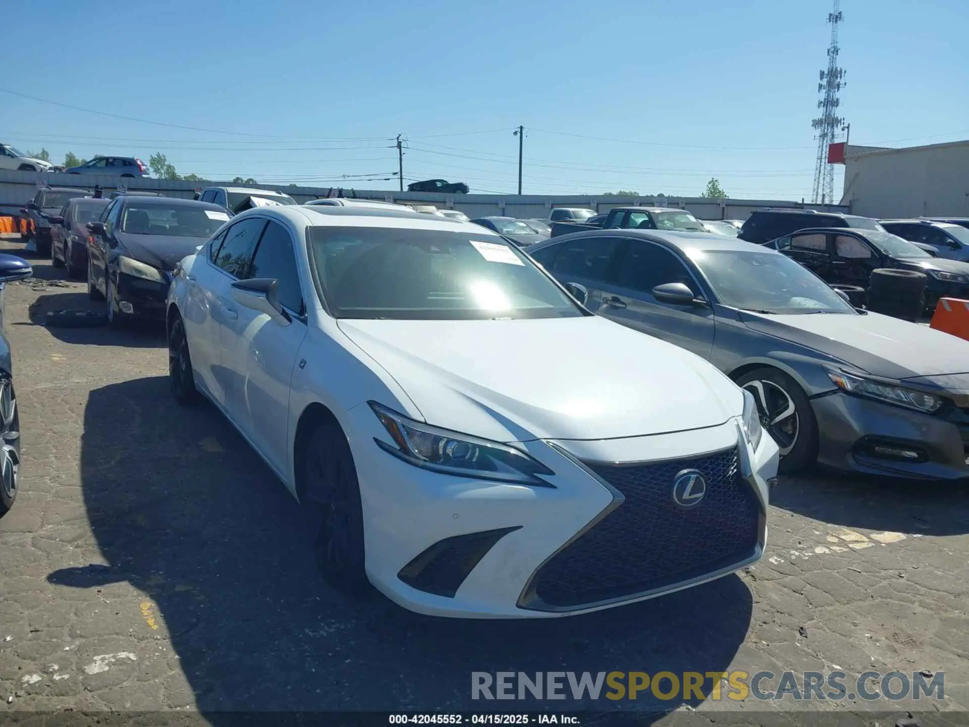 1 Photograph of a damaged car 58AJZ1B18PU142044 LEXUS ES 350 2023