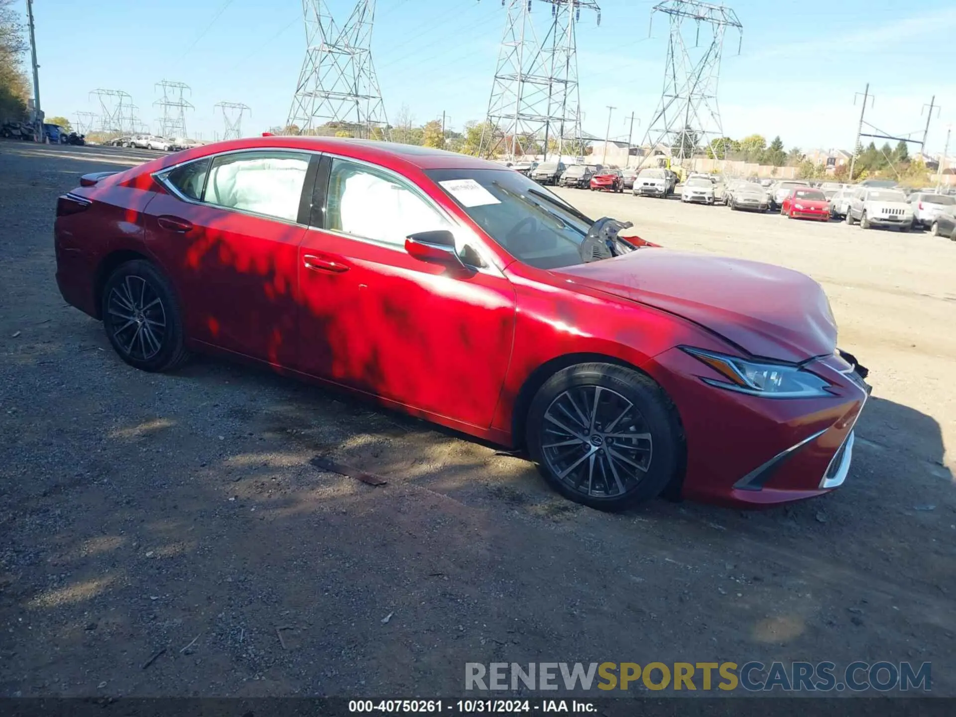 1 Photograph of a damaged car 58ADZ1B10RU169397 LEXUS ES 350 2024