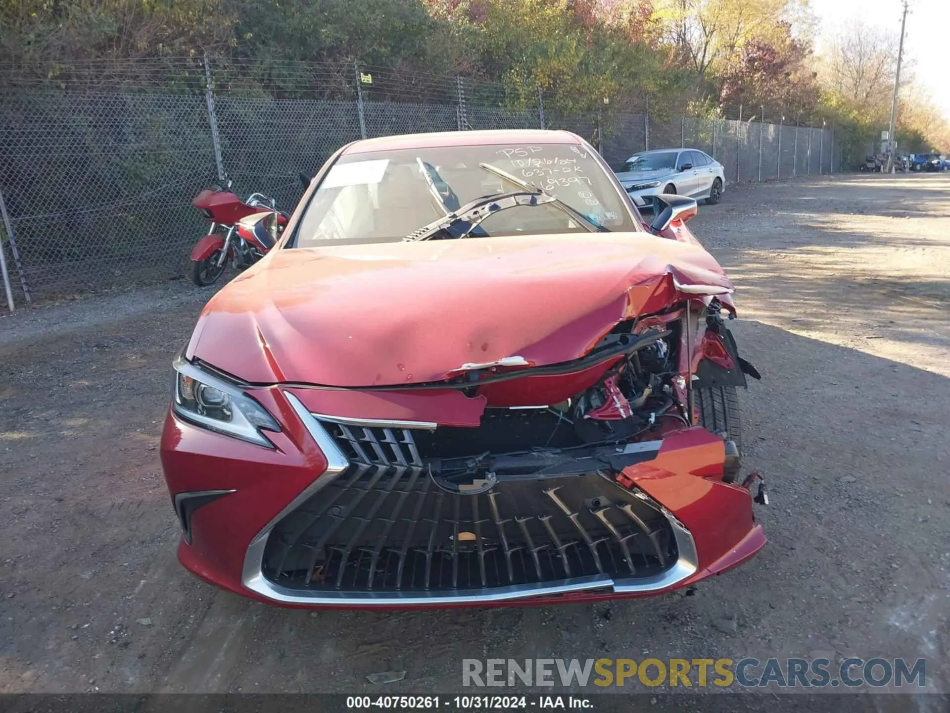 13 Photograph of a damaged car 58ADZ1B10RU169397 LEXUS ES 350 2024