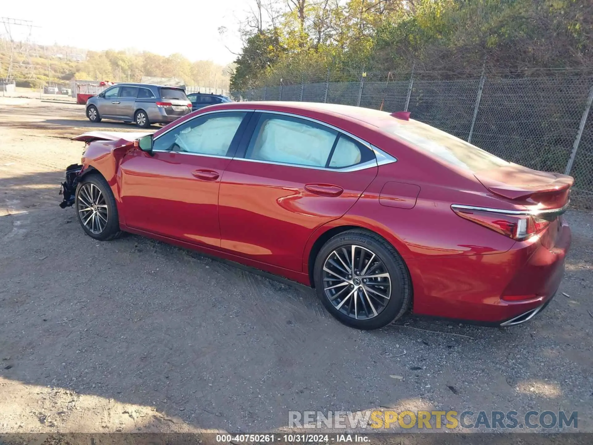 3 Photograph of a damaged car 58ADZ1B10RU169397 LEXUS ES 350 2024