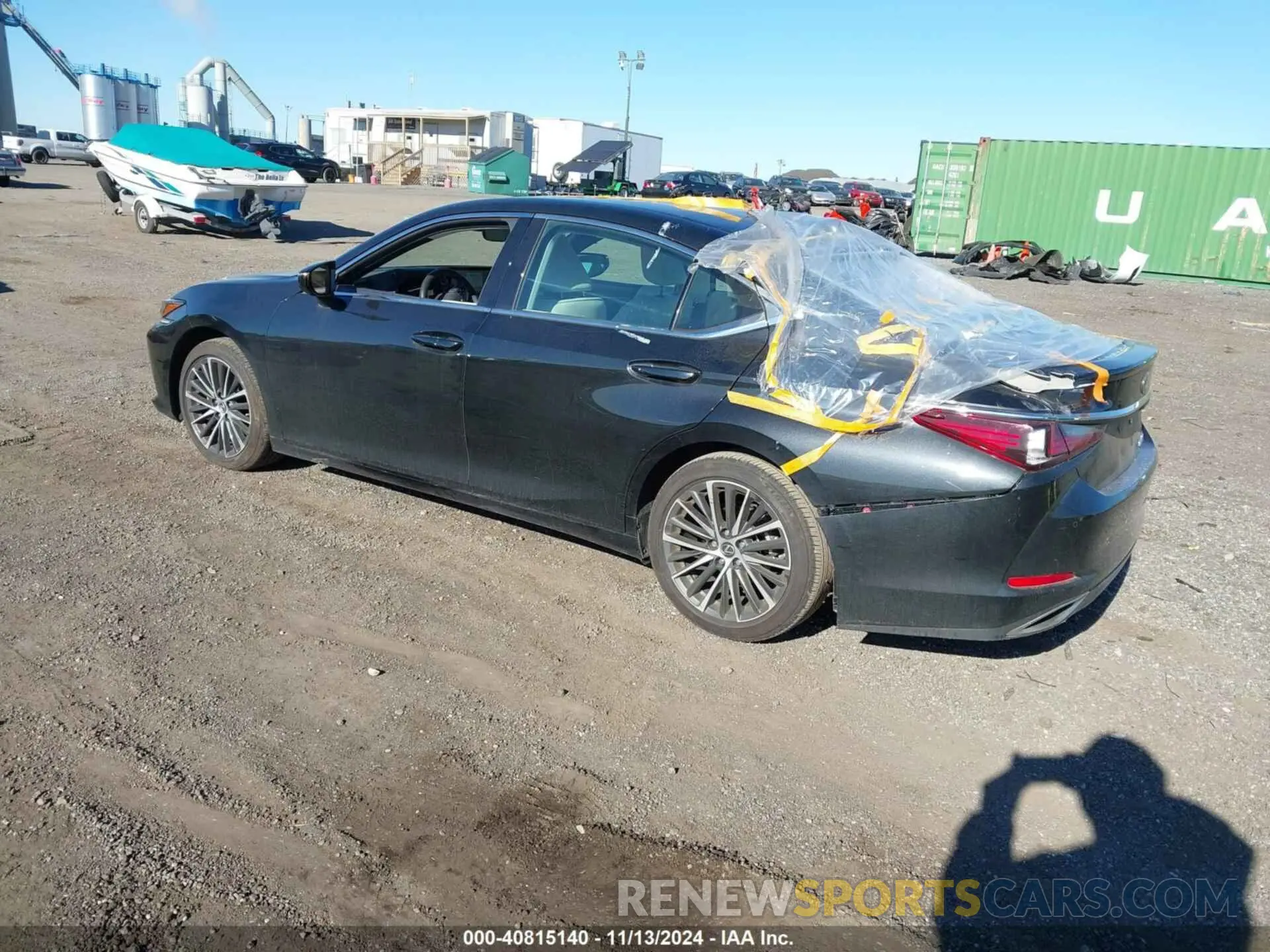3 Photograph of a damaged car 58ADZ1B10RU172414 LEXUS ES 350 2024