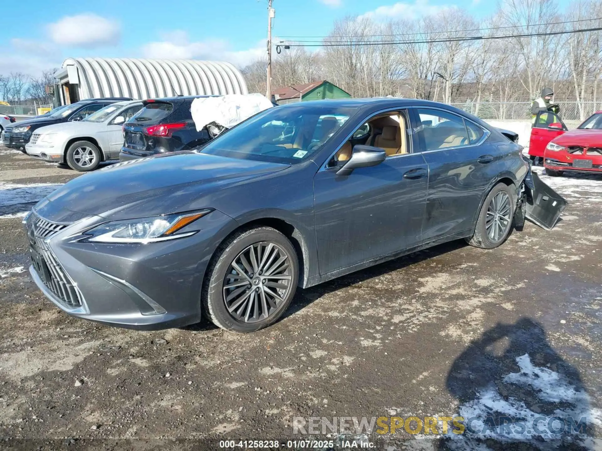 2 Photograph of a damaged car 58ADZ1B10RU178990 LEXUS ES 350 2024
