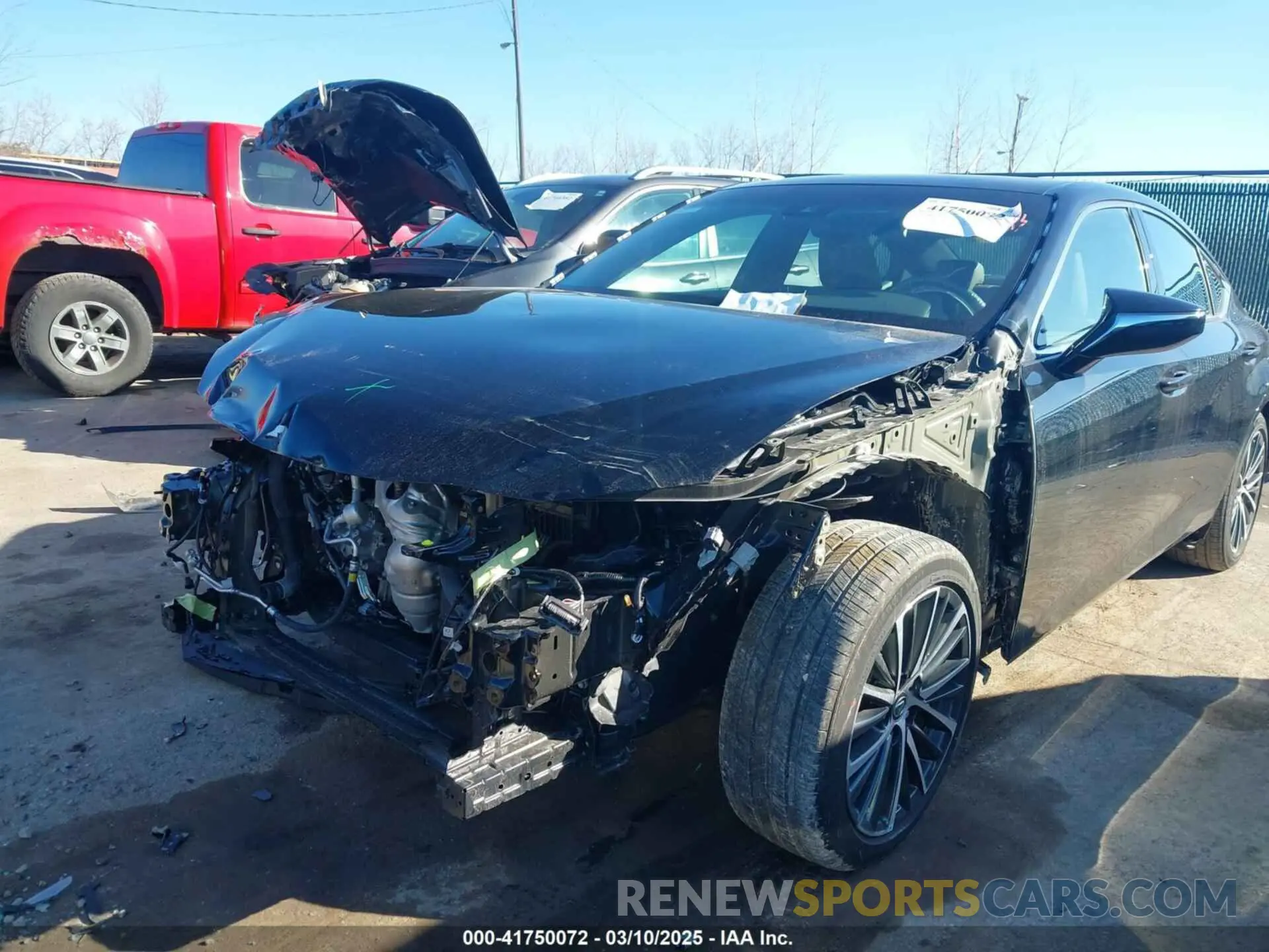 2 Photograph of a damaged car 58ADZ1B11RU176584 LEXUS ES 350 2024