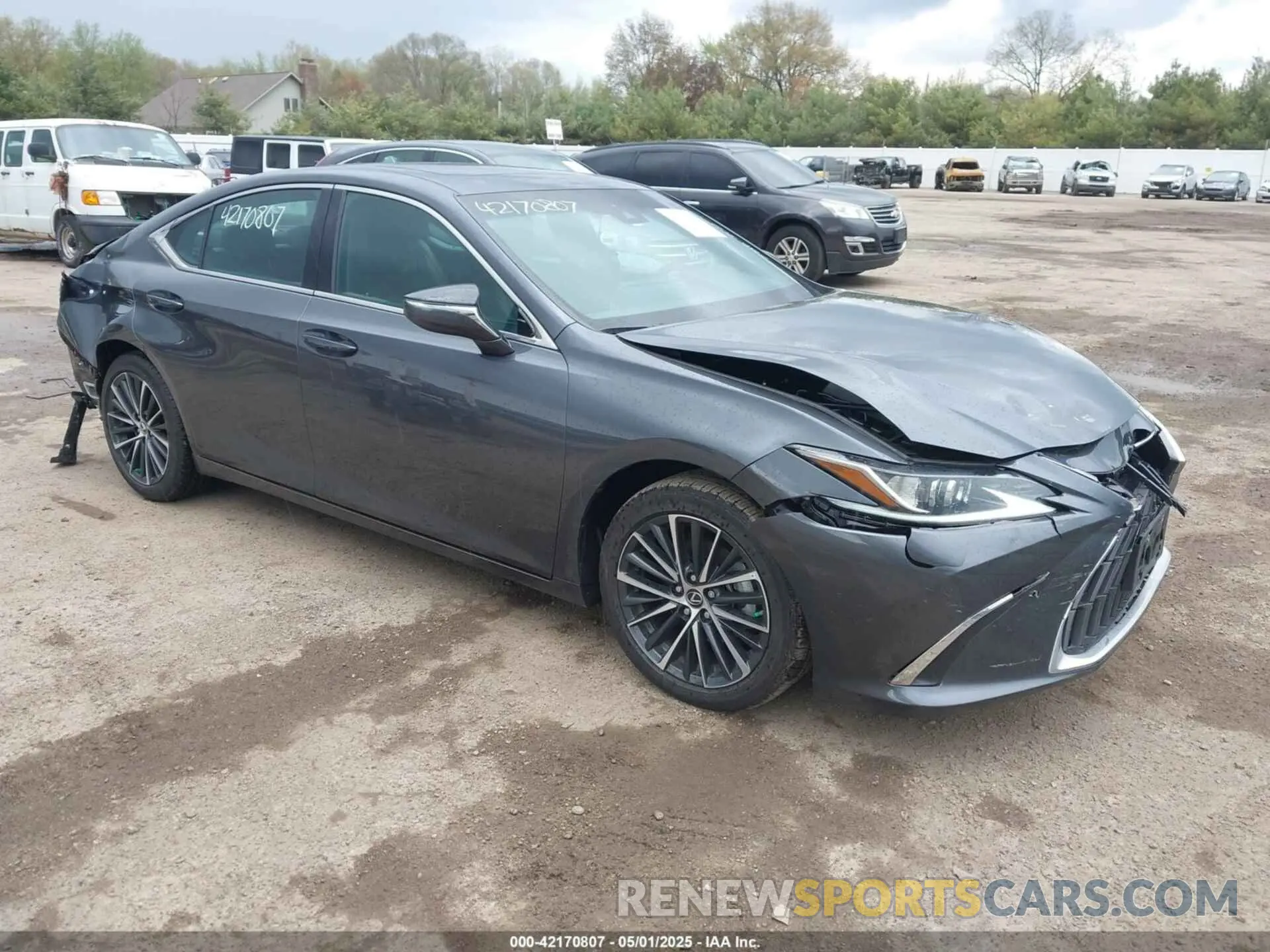 1 Photograph of a damaged car 58ADZ1B11RU181039 LEXUS ES 350 2024