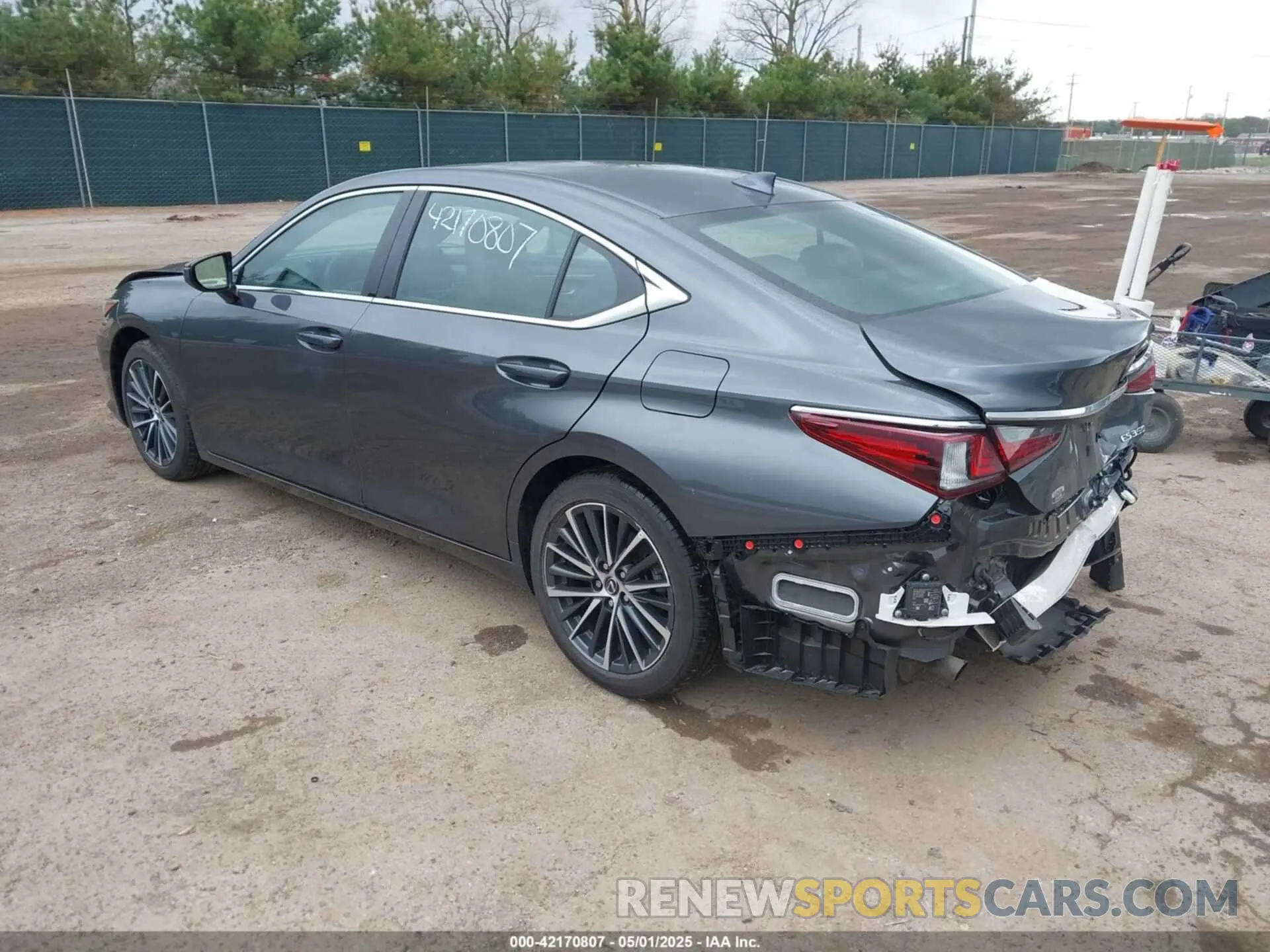 3 Photograph of a damaged car 58ADZ1B11RU181039 LEXUS ES 350 2024