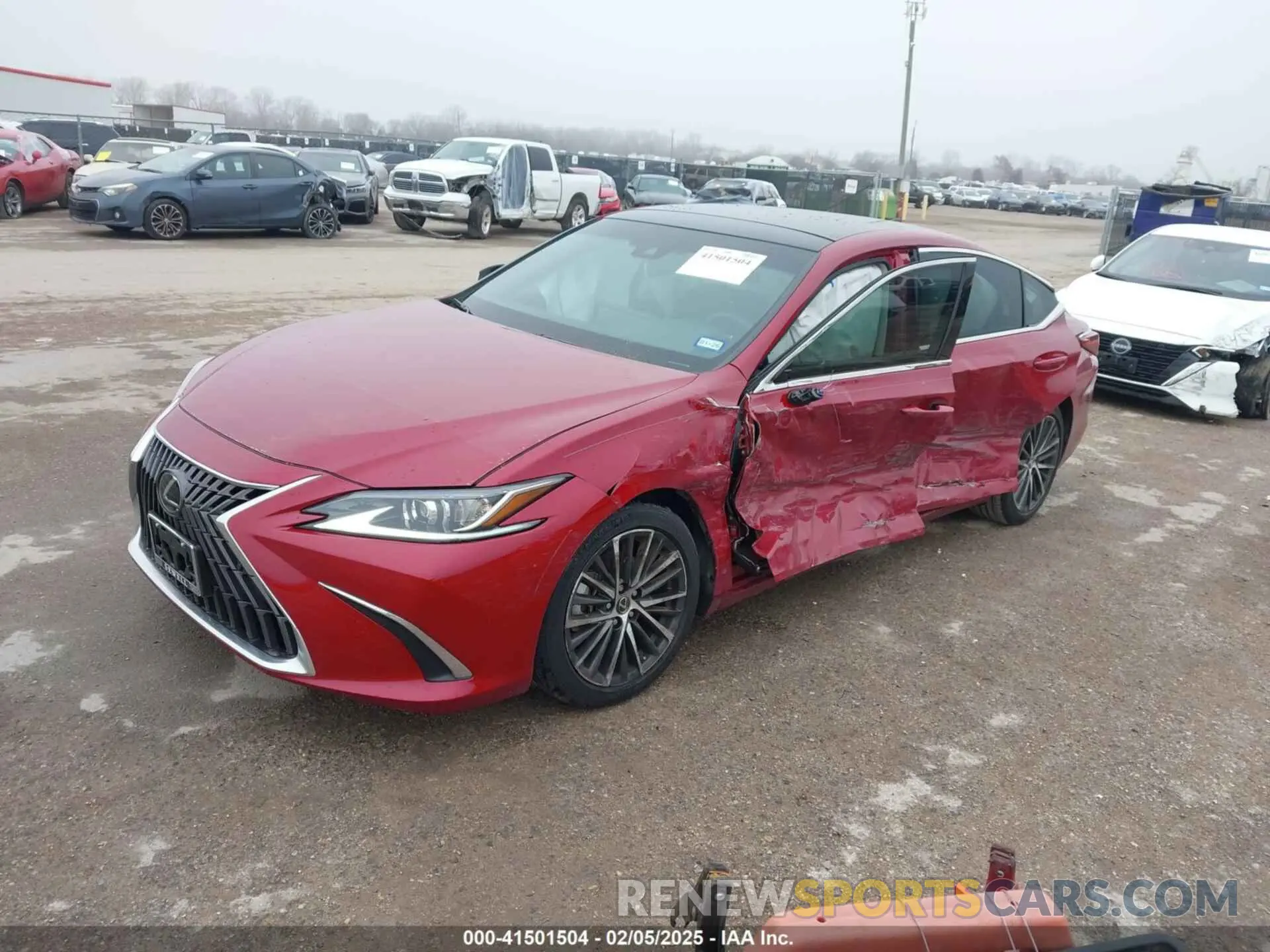 2 Photograph of a damaged car 58ADZ1B12RU163133 LEXUS ES 350 2024