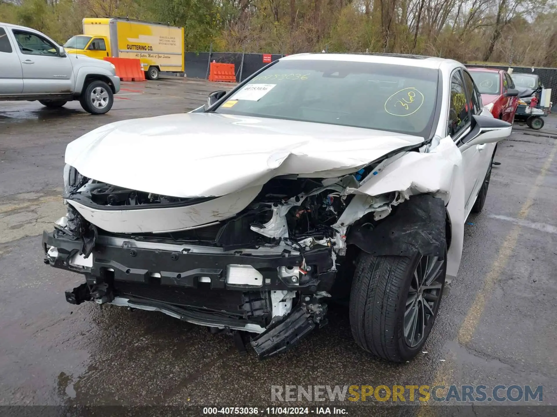 6 Photograph of a damaged car 58ADZ1B12RU177145 LEXUS ES 350 2024
