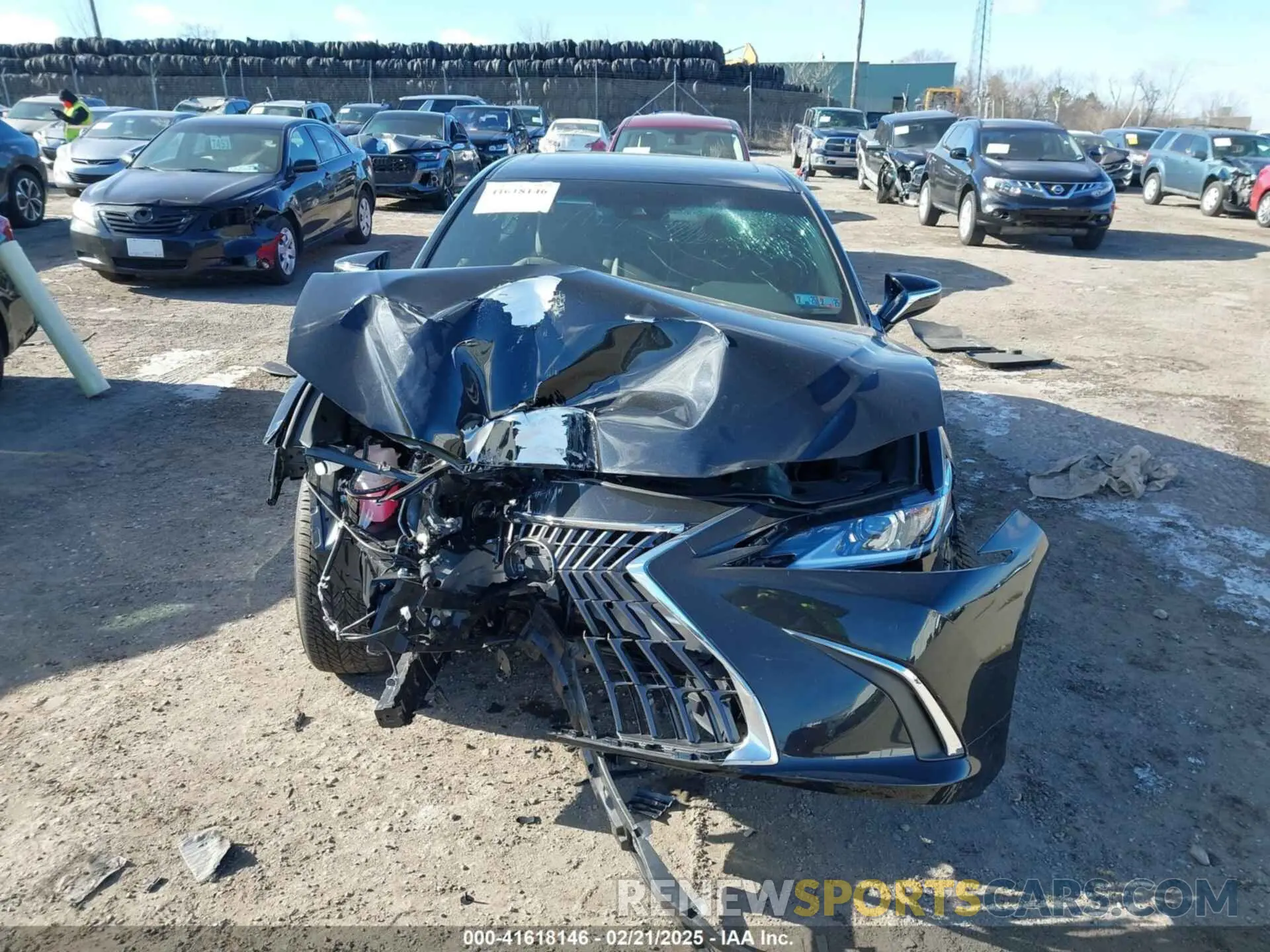 6 Photograph of a damaged car 58ADZ1B17RU174919 LEXUS ES 350 2024