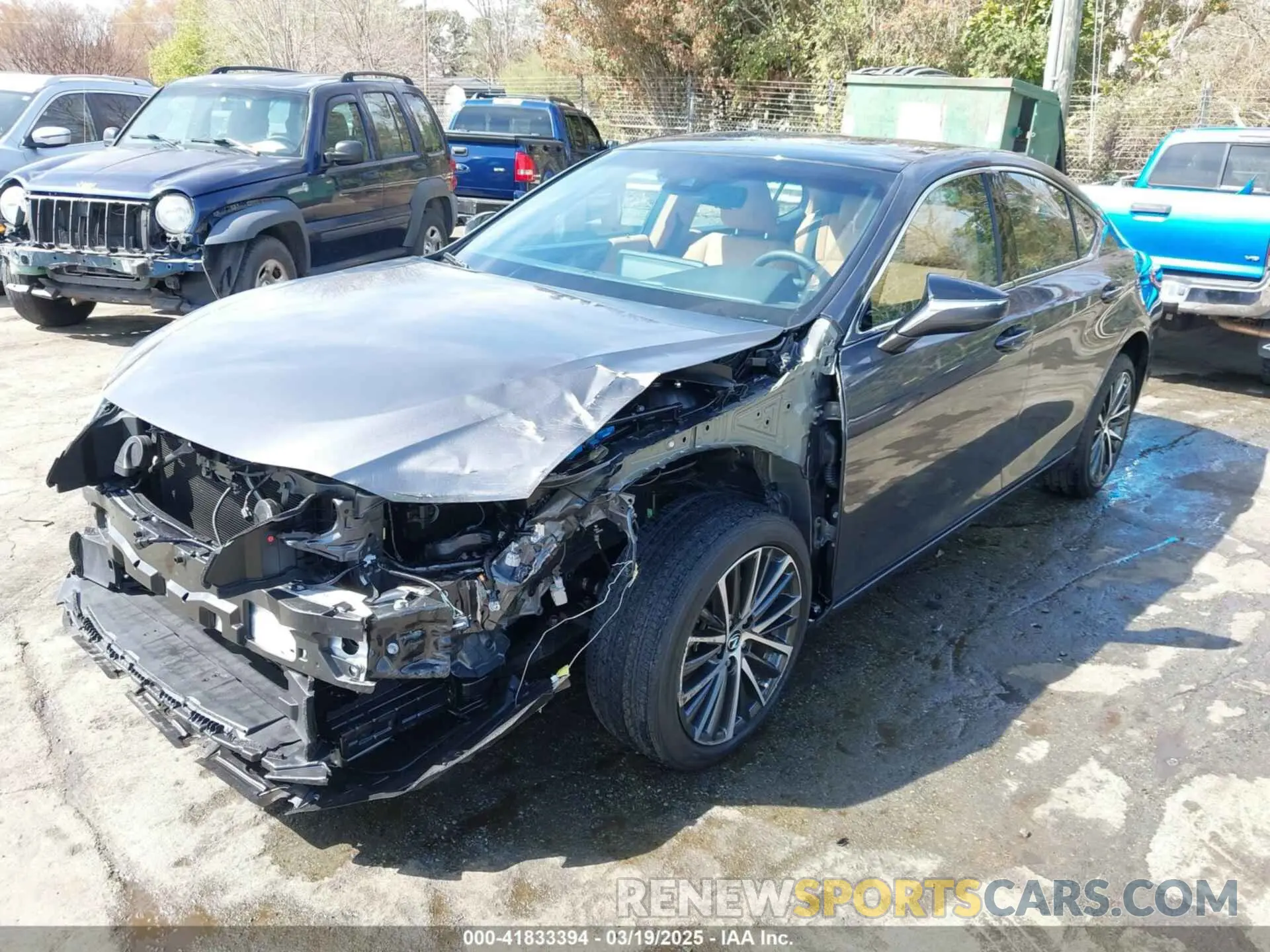 2 Photograph of a damaged car 58ADZ1B18RU181667 LEXUS ES 350 2024