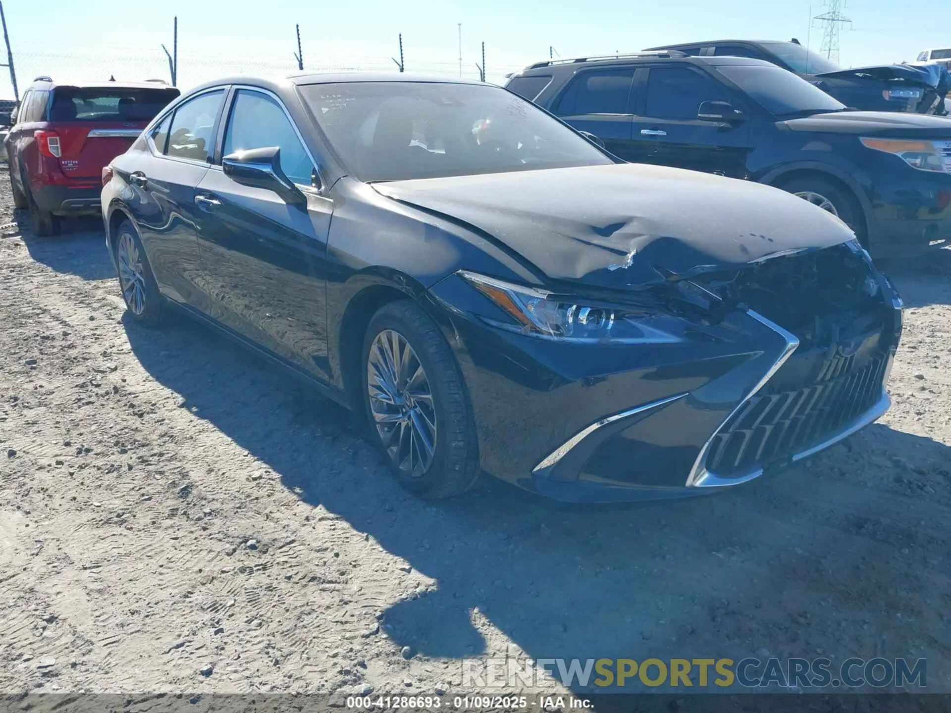 1 Photograph of a damaged car 58AEZ1B11RU179019 LEXUS ES 350 2024