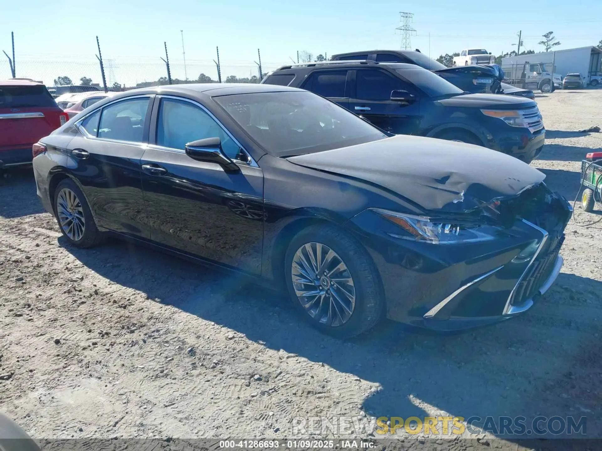 13 Photograph of a damaged car 58AEZ1B11RU179019 LEXUS ES 350 2024