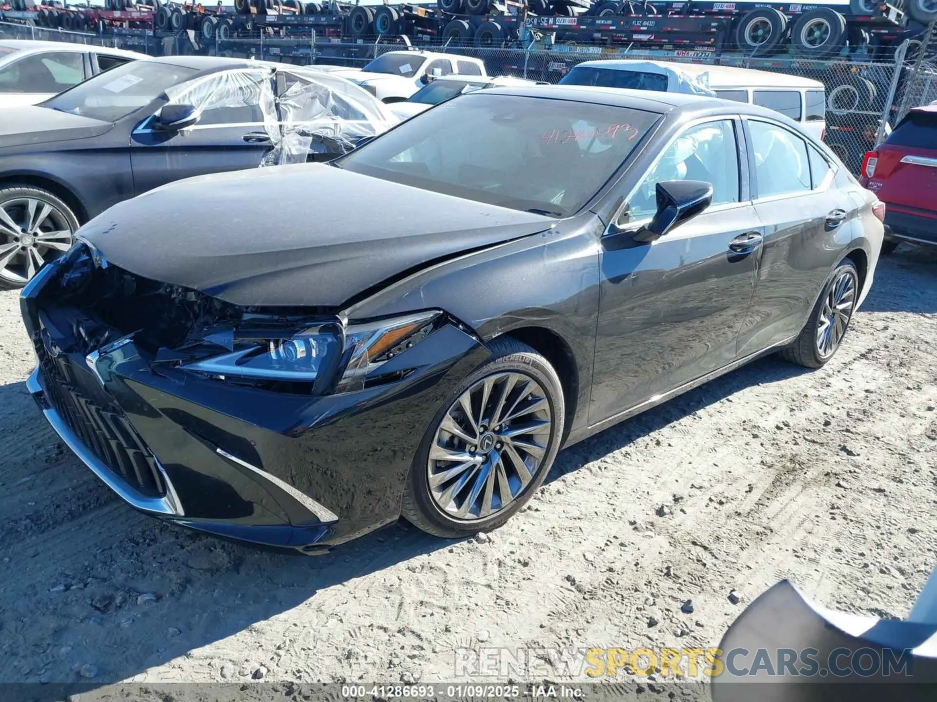2 Photograph of a damaged car 58AEZ1B11RU179019 LEXUS ES 350 2024