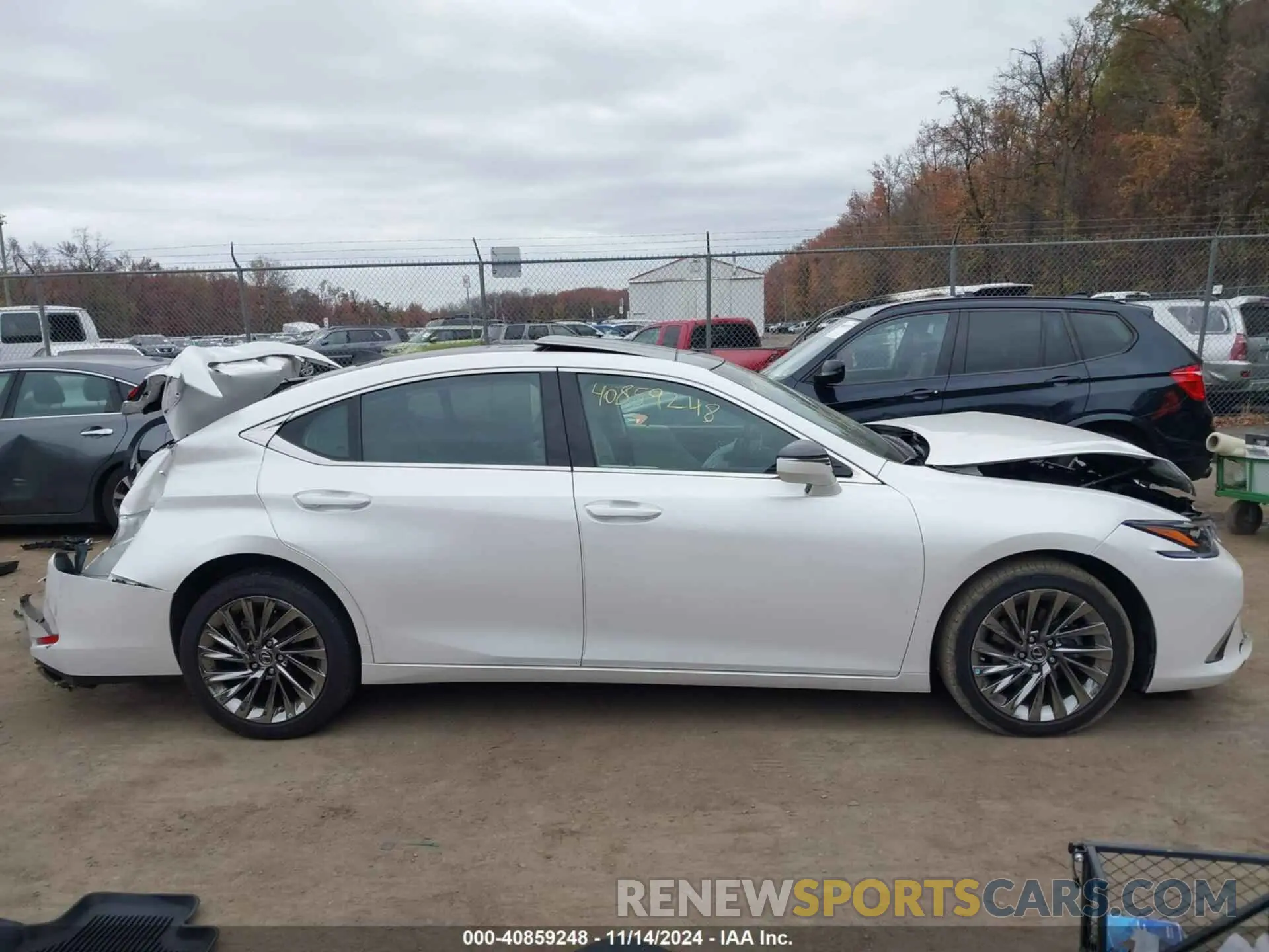 13 Photograph of a damaged car 58AFZ1B18RU161511 LEXUS ES 350 2024