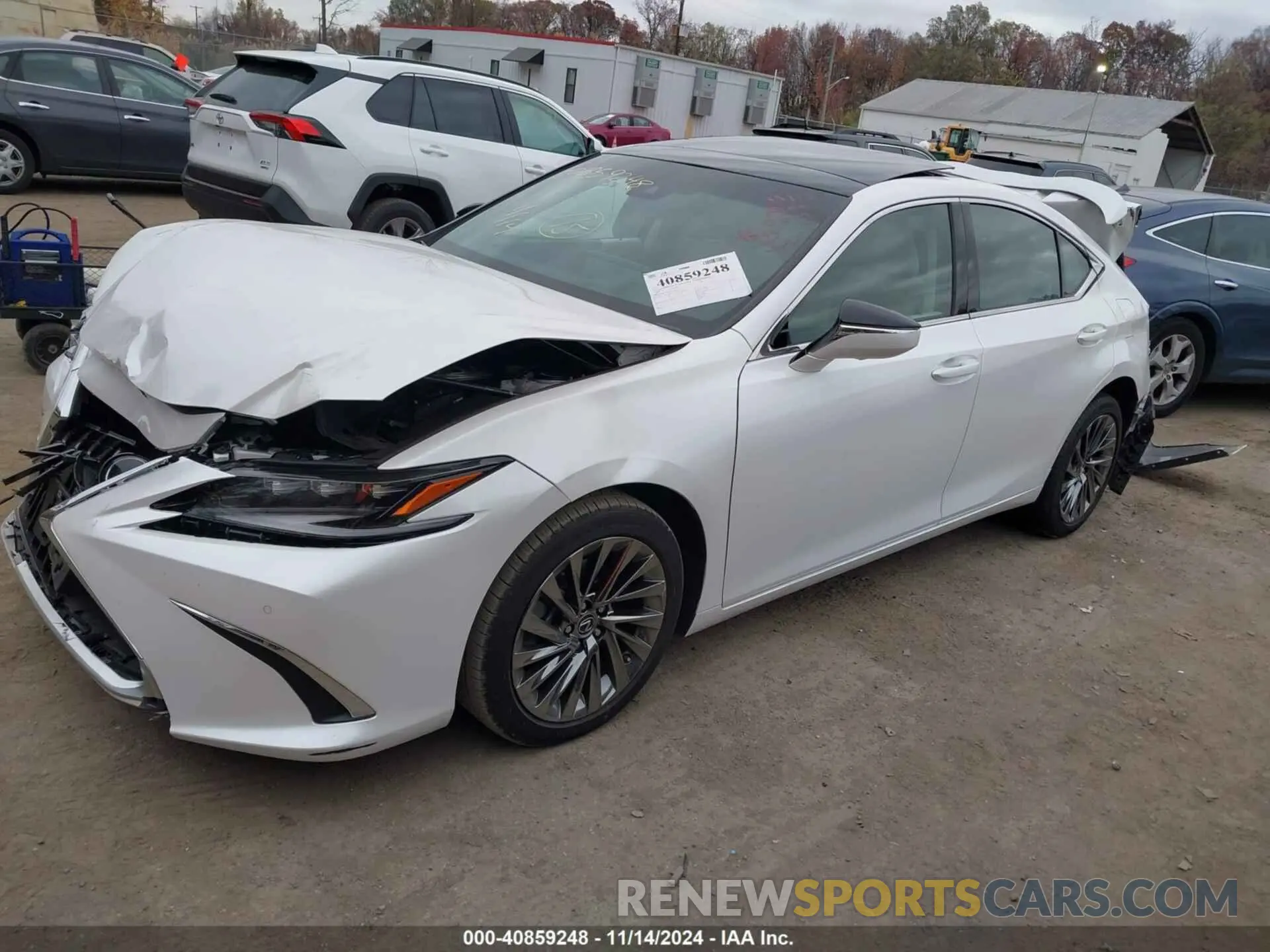 2 Photograph of a damaged car 58AFZ1B18RU161511 LEXUS ES 350 2024