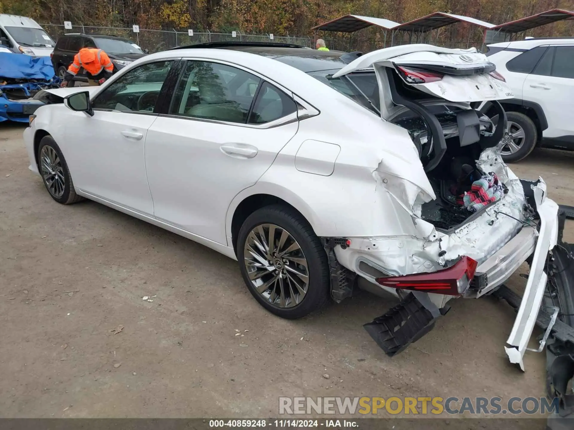 3 Photograph of a damaged car 58AFZ1B18RU161511 LEXUS ES 350 2024