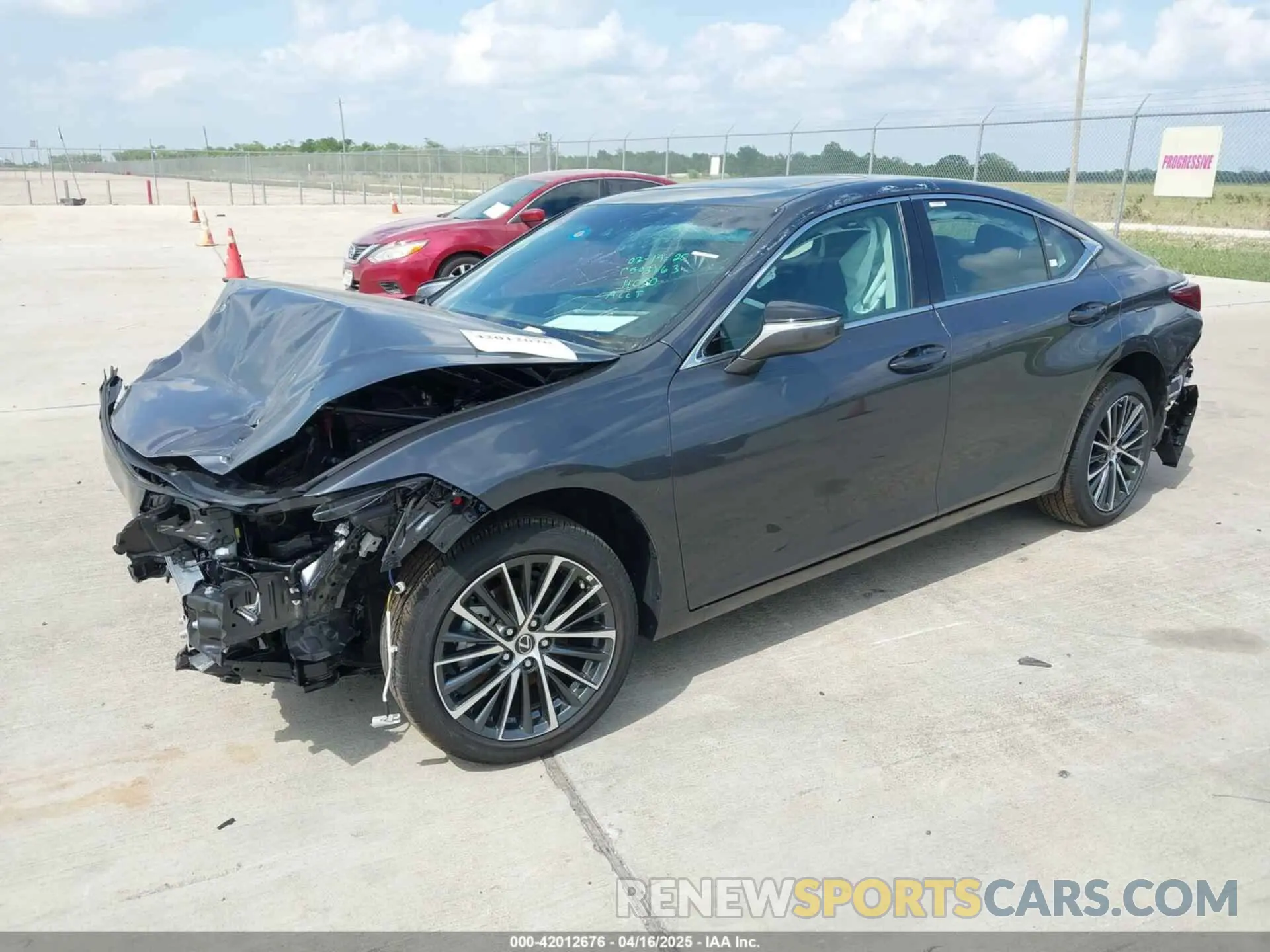 2 Photograph of a damaged car 58ADZ1B11SU196100 LEXUS ES 350 2025