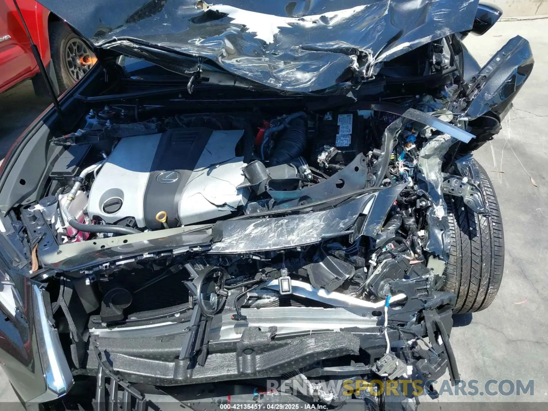 10 Photograph of a damaged car 58ADZ1B11SU197487 LEXUS ES 350 2025