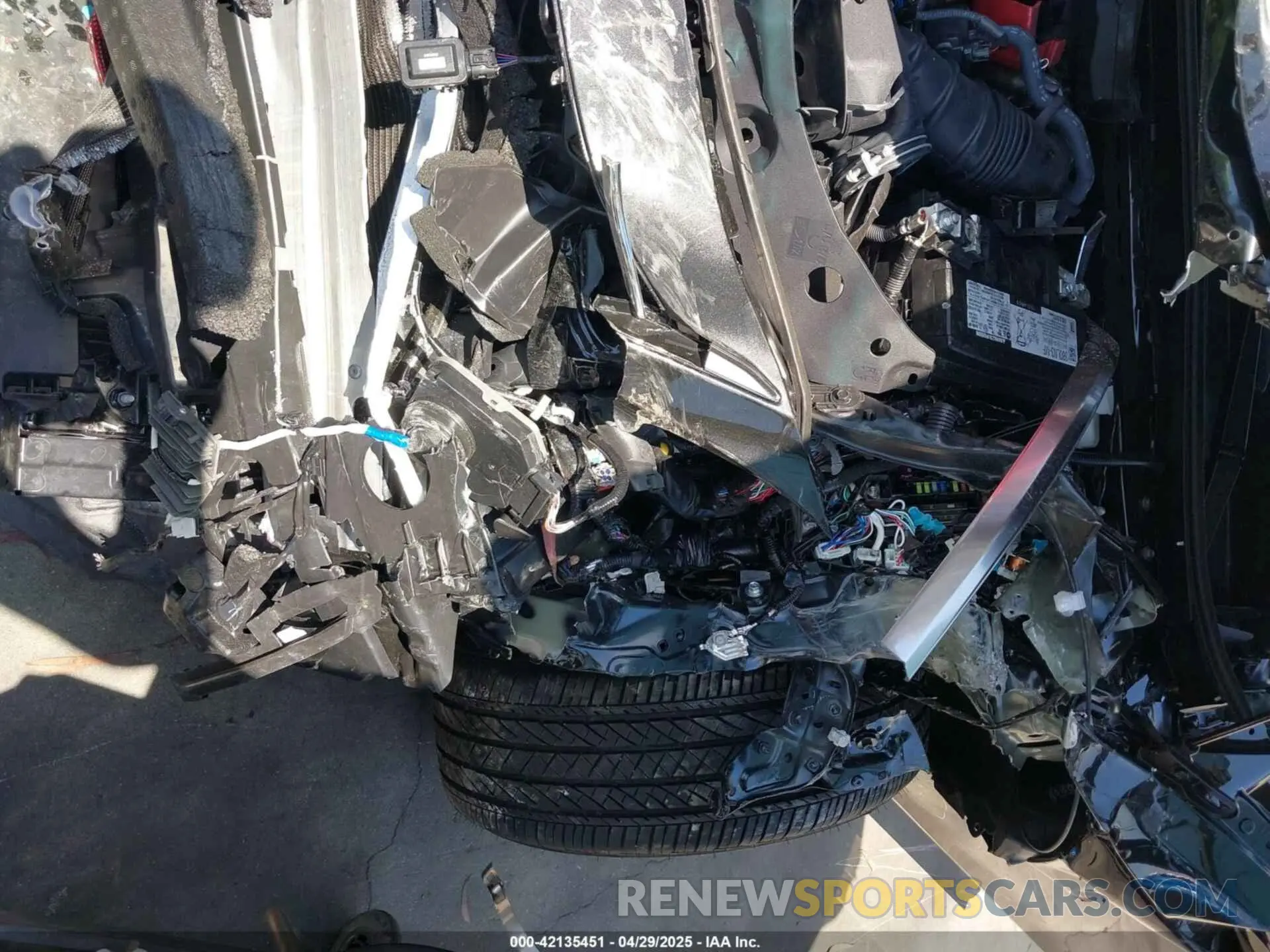 12 Photograph of a damaged car 58ADZ1B11SU197487 LEXUS ES 350 2025
