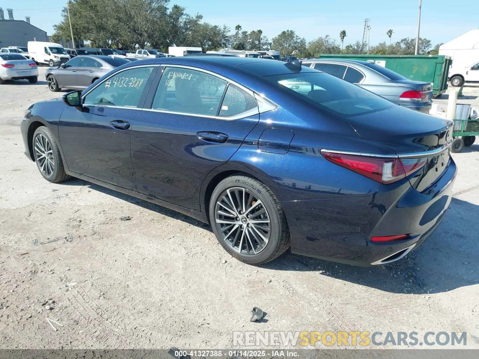 3 Photograph of a damaged car 58ADZ1B17SU185036 LEXUS ES 350 2025