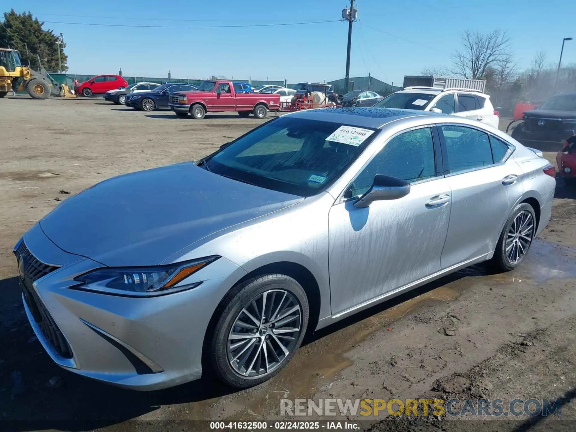 2 Photograph of a damaged car 58ADZ1B1XSU185483 LEXUS ES 350 2025