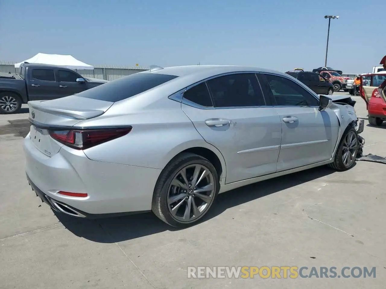 3 Photograph of a damaged car 58AGZ1B10LU060345 LEXUS ES 350 F S 2020