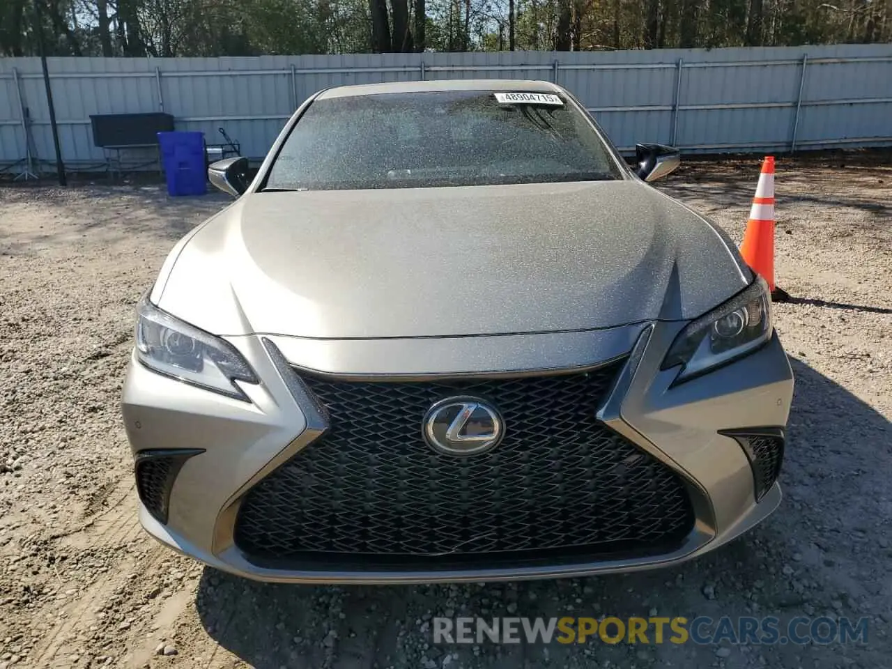 5 Photograph of a damaged car 58AGZ1B16LU066490 LEXUS ES 350 F S 2020