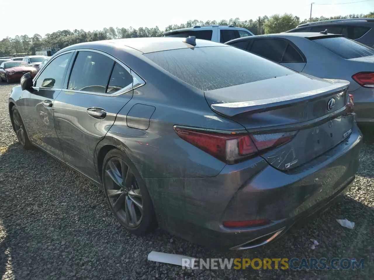 2 Photograph of a damaged car 58AGZ1B16LU066845 LEXUS ES 350 F S 2020
