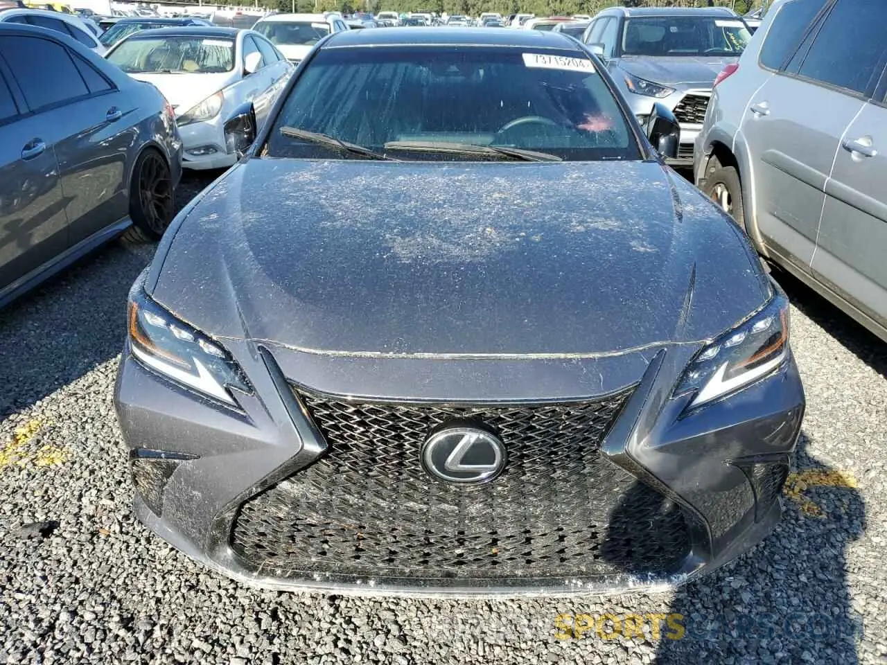 5 Photograph of a damaged car 58AGZ1B16LU066845 LEXUS ES 350 F S 2020