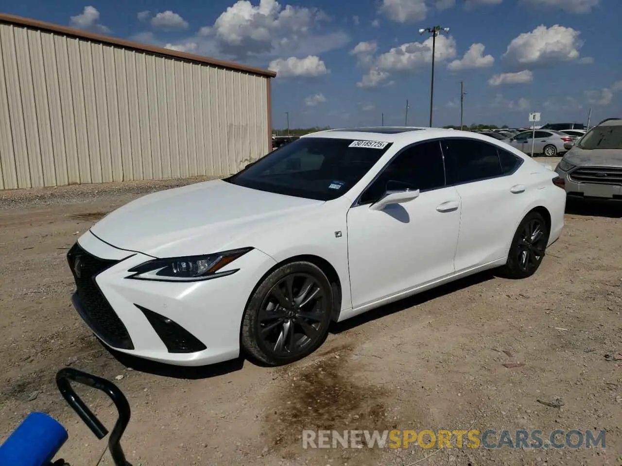 1 Photograph of a damaged car 58AGZ1B16LU080860 LEXUS ES 350 F S 2020