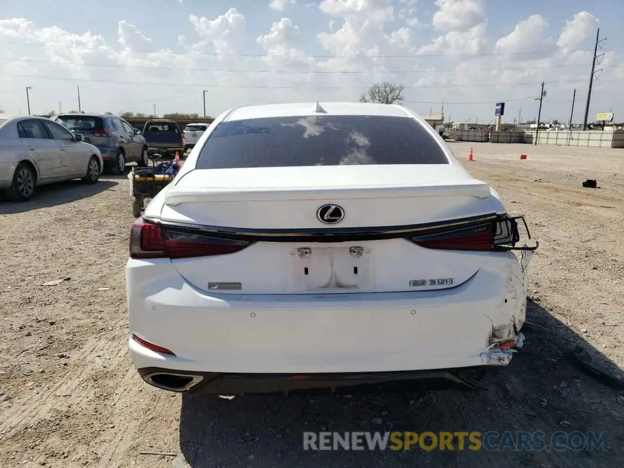 6 Photograph of a damaged car 58AGZ1B16LU080860 LEXUS ES 350 F S 2020