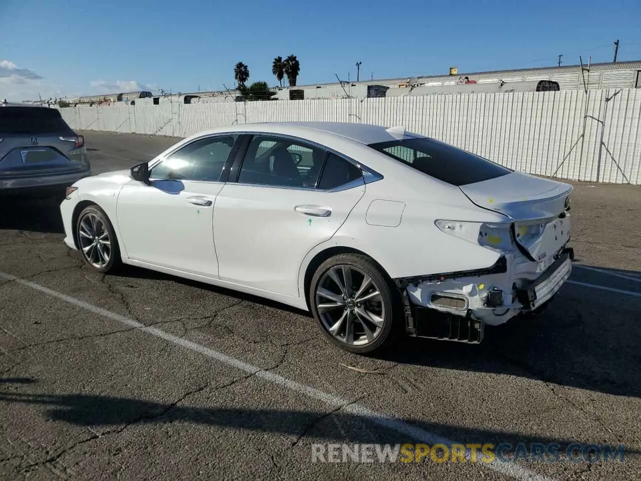2 Photograph of a damaged car 58AGZ1B18LU060190 LEXUS ES 350 F S 2020