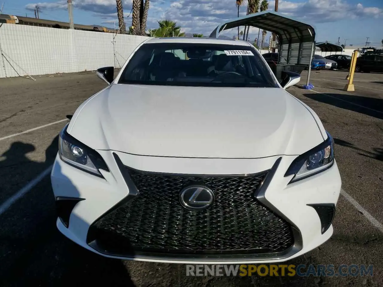5 Photograph of a damaged car 58AGZ1B18LU060190 LEXUS ES 350 F S 2020
