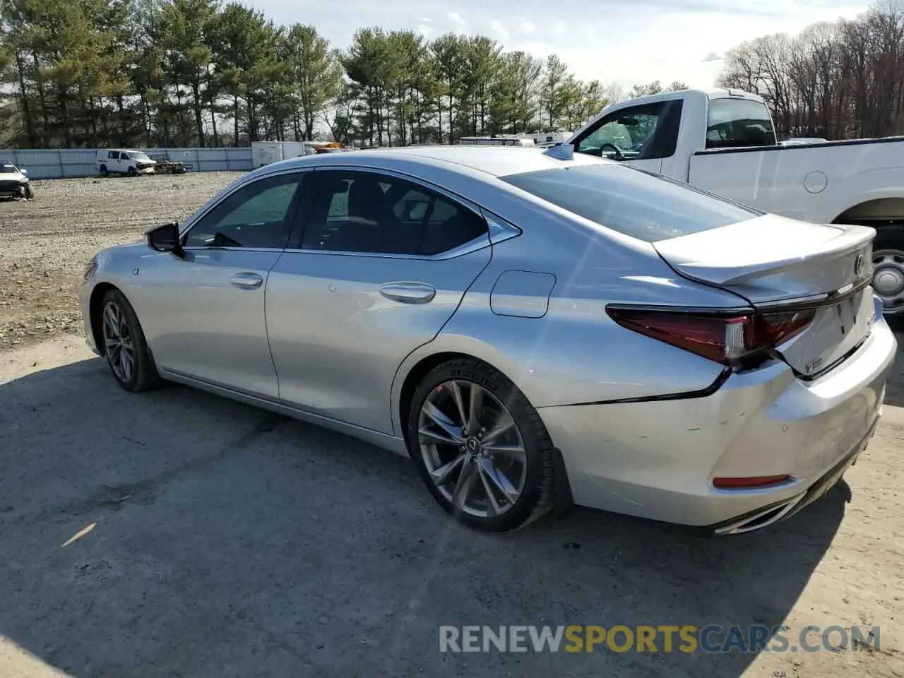 2 Photograph of a damaged car 58AGZ1B19LU064586 LEXUS ES 350 F S 2020