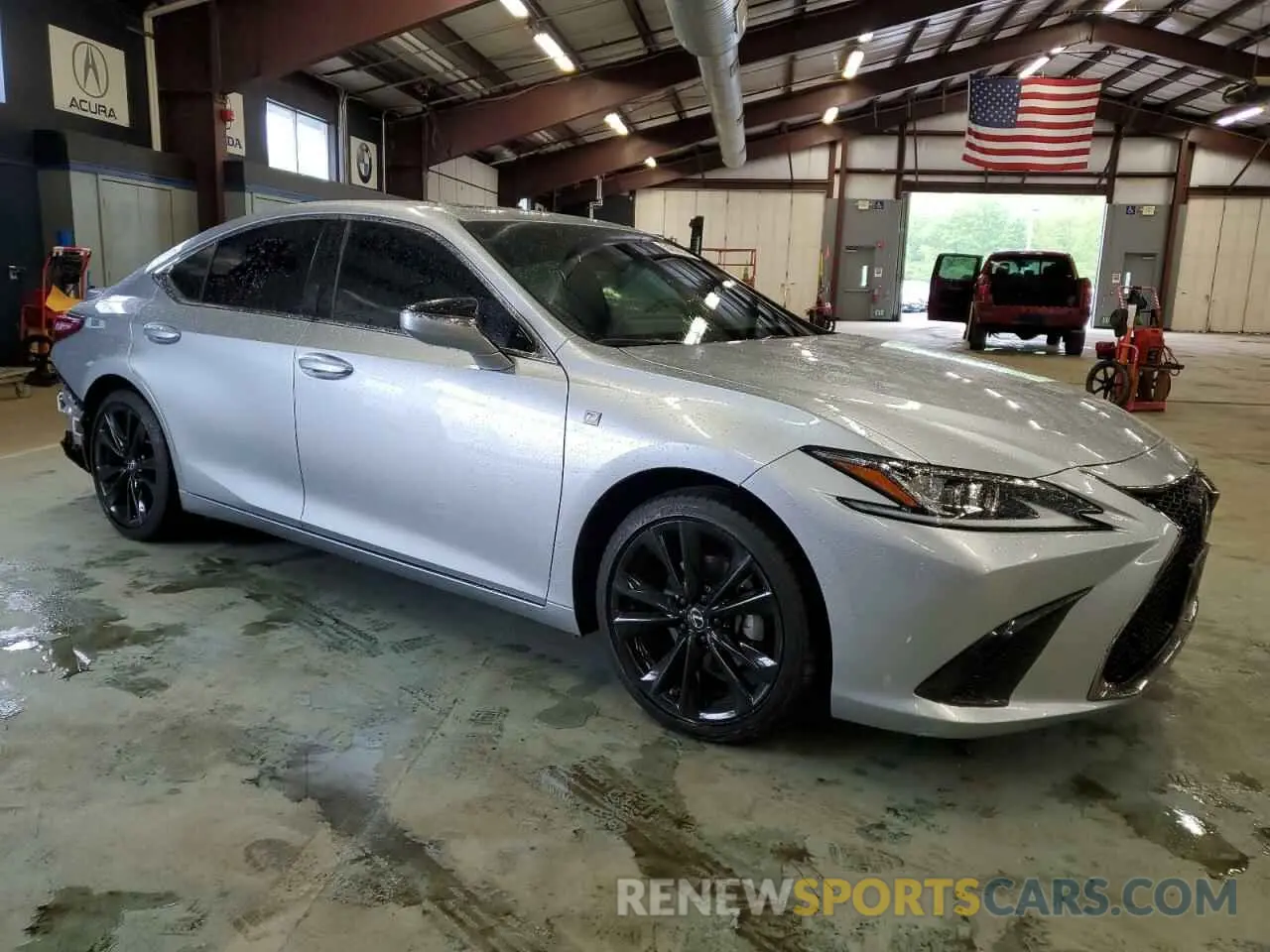 4 Photograph of a damaged car 58AJZ1B19NU115867 LEXUS ES 350 F S 2022