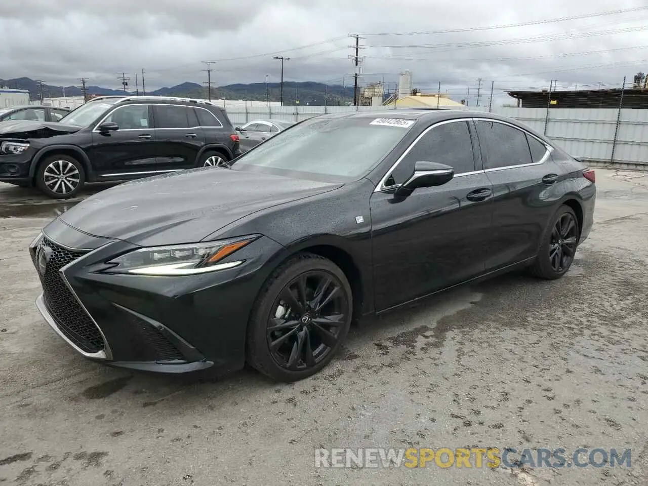 1 Photograph of a damaged car 58AJZ1B13PU155140 LEXUS ES 350 F S 2023