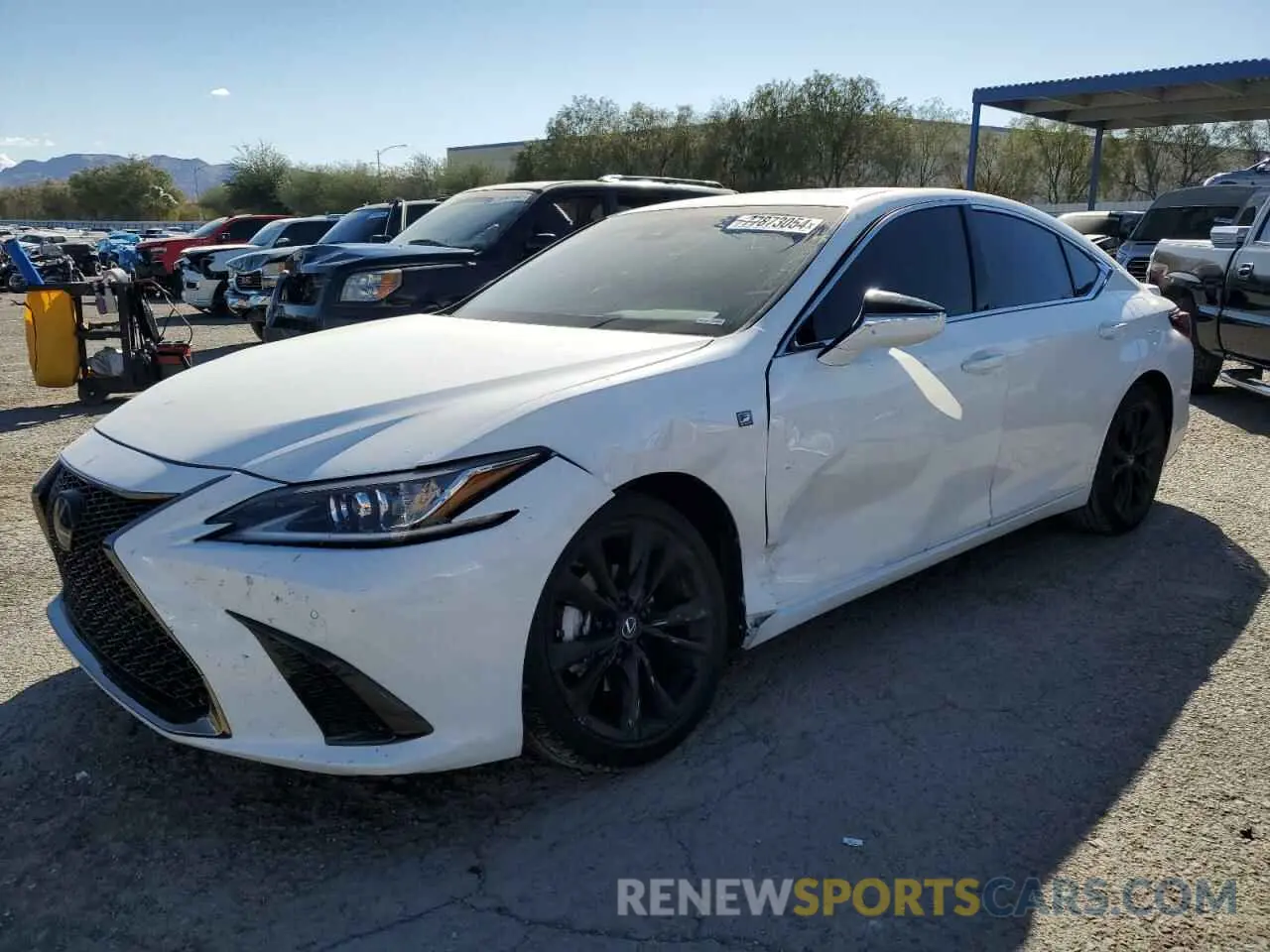 1 Photograph of a damaged car 58AJZ1B17PU141581 LEXUS ES 350 F S 2023