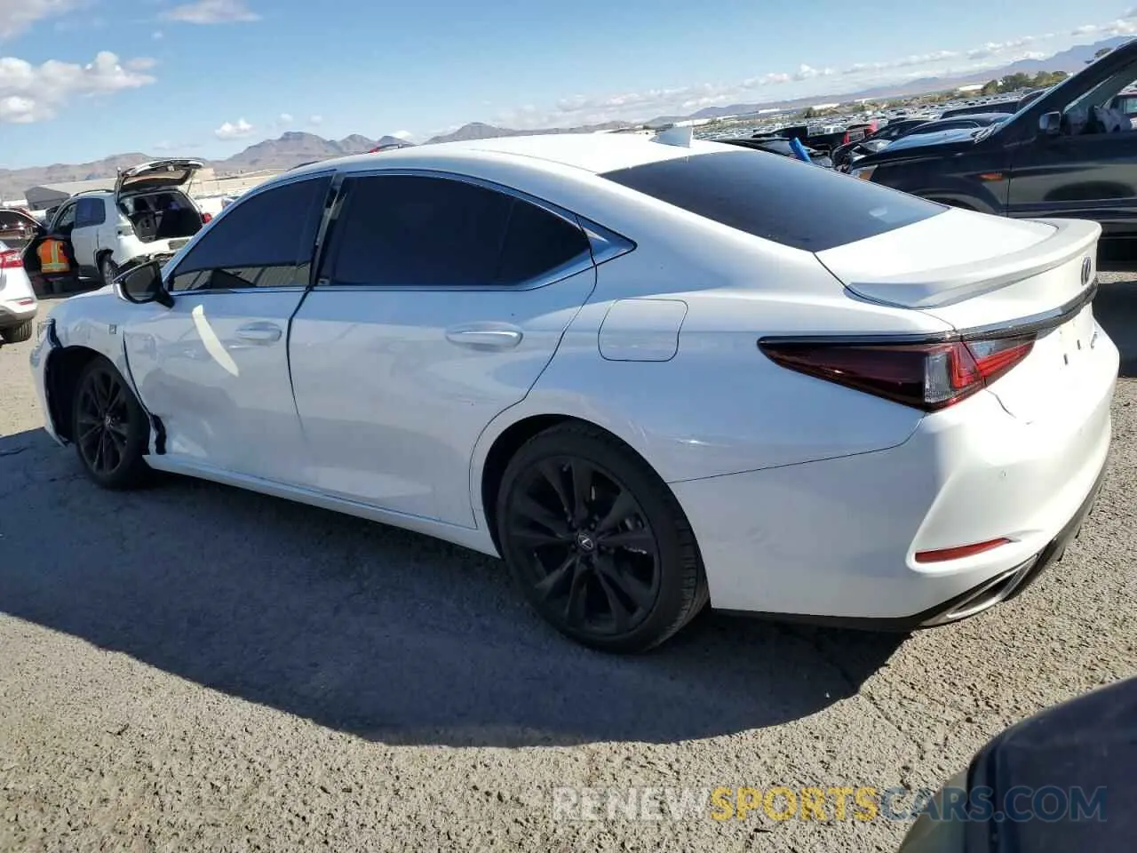 2 Photograph of a damaged car 58AJZ1B17PU141581 LEXUS ES 350 F S 2023